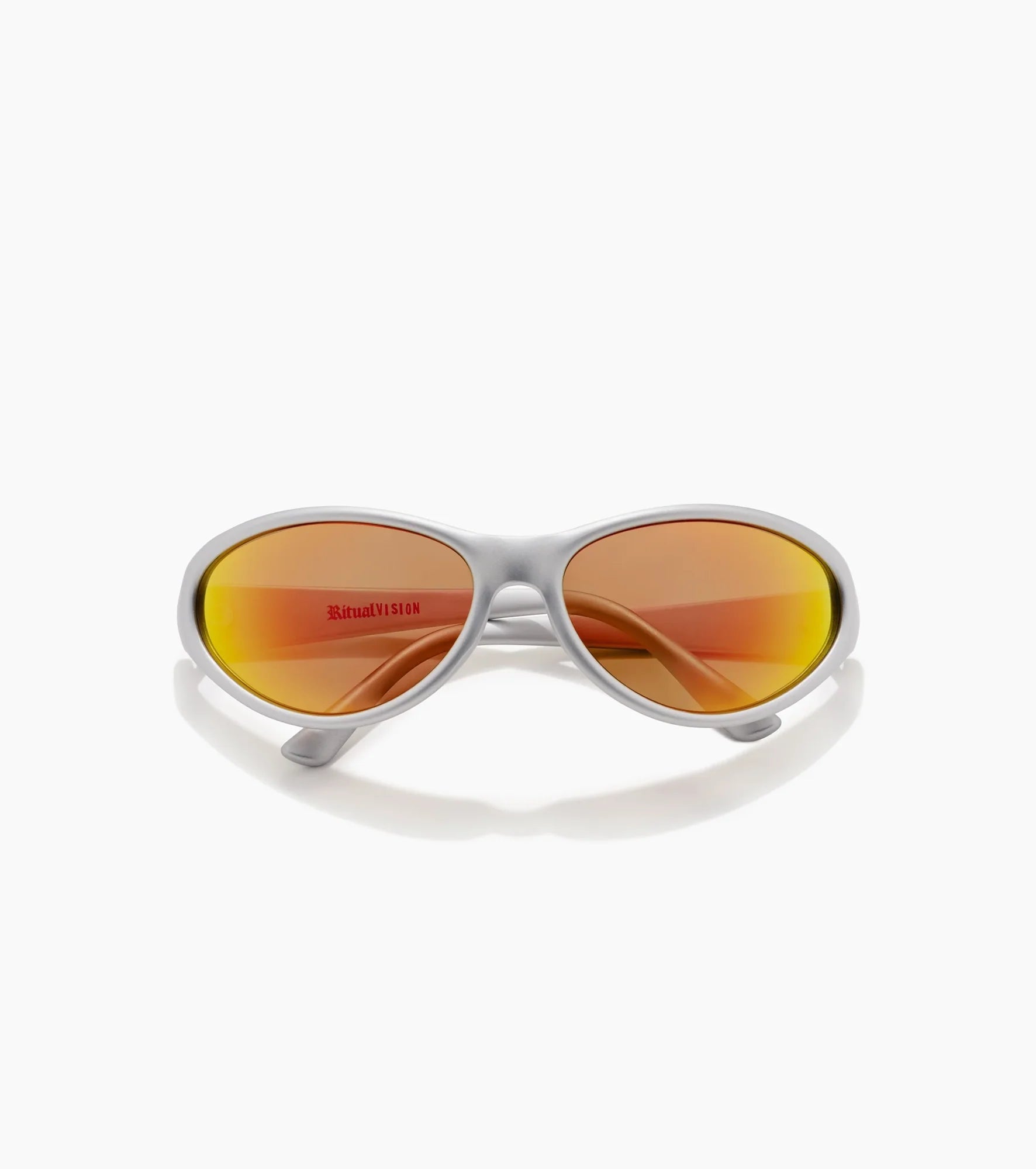 Ritual Vision Morphine - Matte Chrome / Orange Reflective - Polarised - Sunglasses