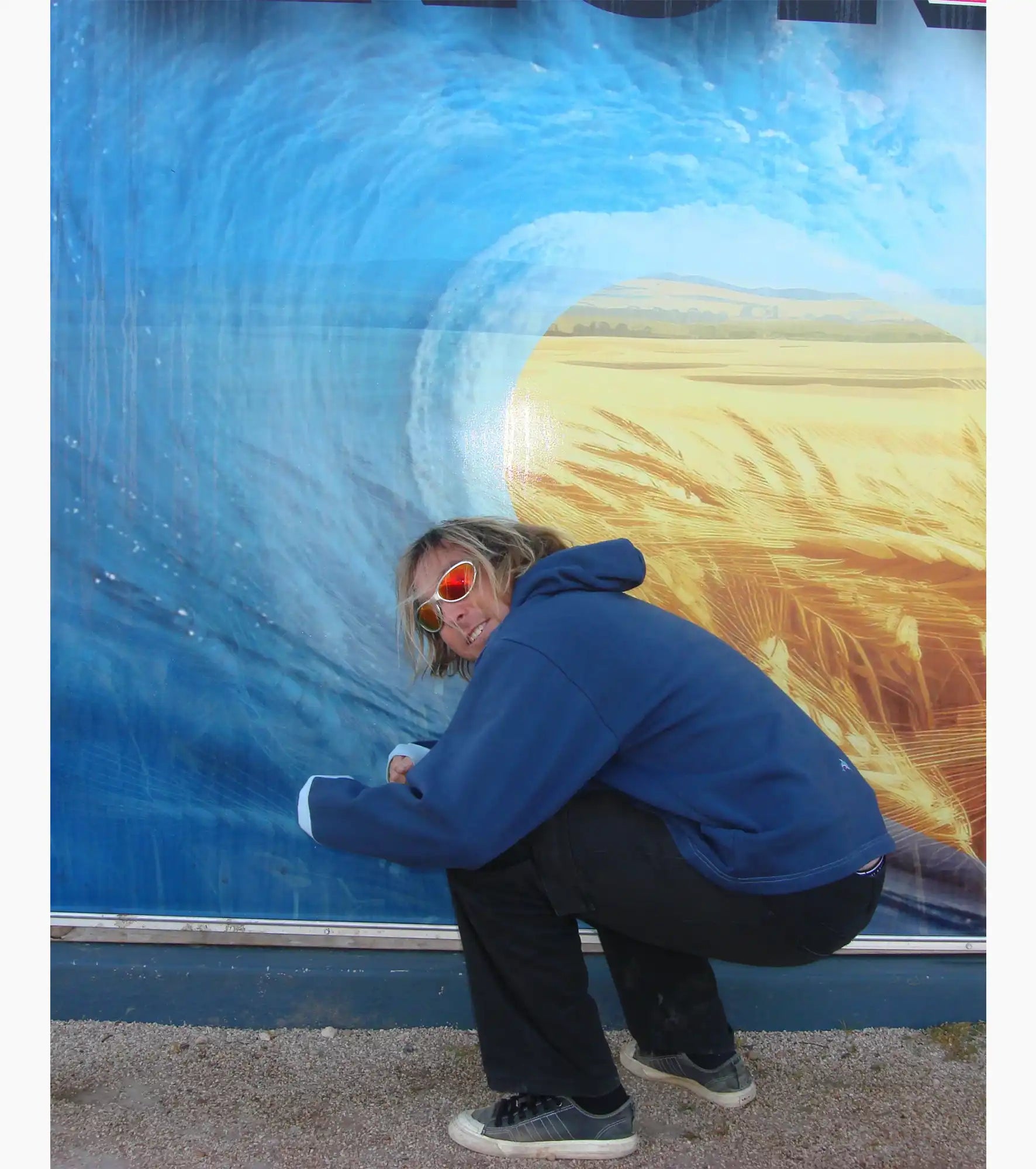 Ritual Vision Morphine - Matte Chrome / Orange Reflective - Polarised - Sunglasses