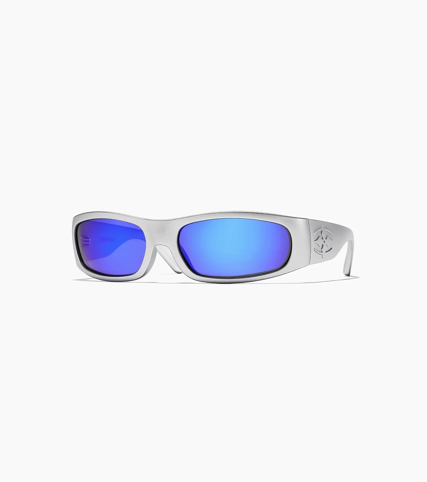 Ritual Vision - Parasite - Matte Chrome / Blue Reflective - Polarised