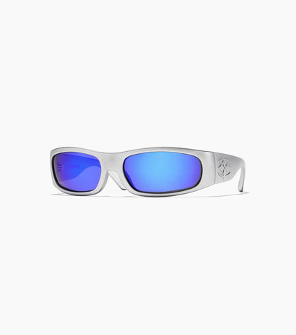 Ritual Vision - Parasite - Matte Chrome / Blue Reflective - Polarised