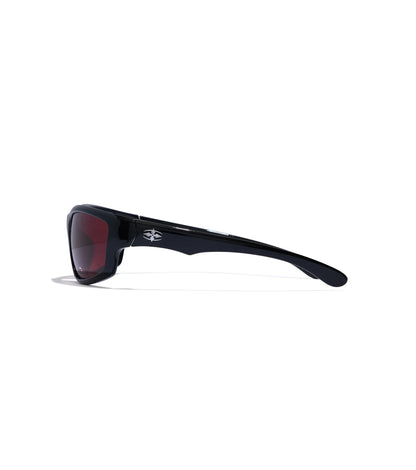 Ritual Vision Teenage Zero - Polished Black / Rust - Polarised - Sunglasses