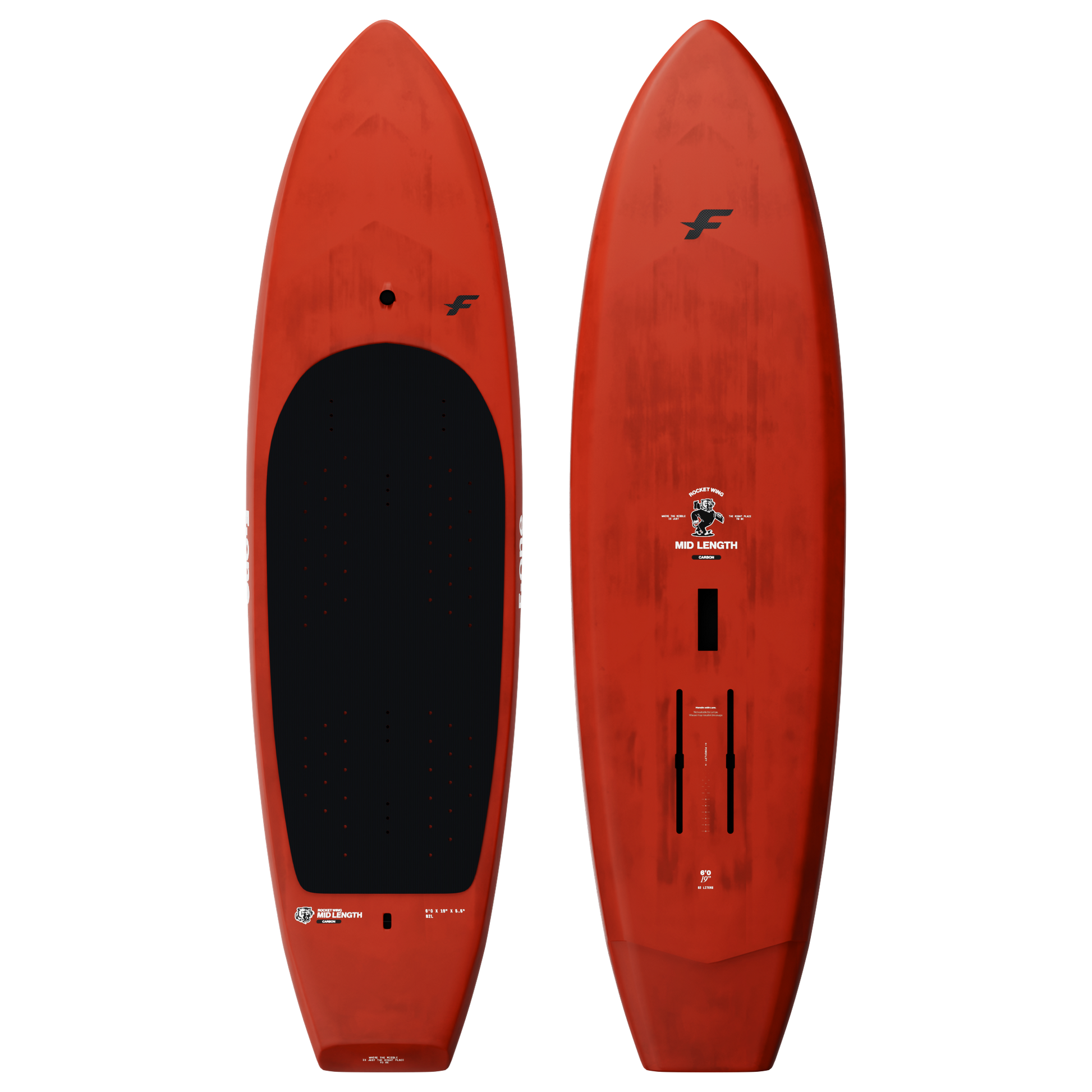 F-One ROCKET WING MIDLENGTH CARBON 26 - Midlength Foilboards