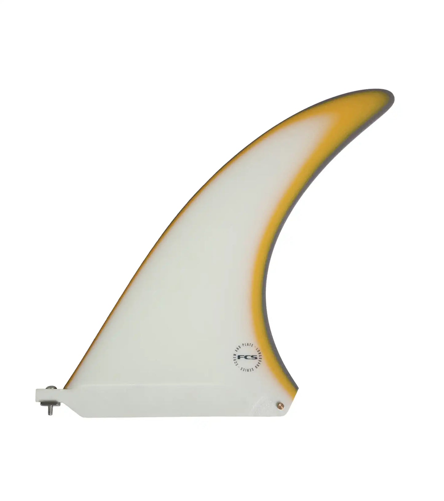 FCS Flow Screw and Plate Performance Glass Single Fin - Longboard Single