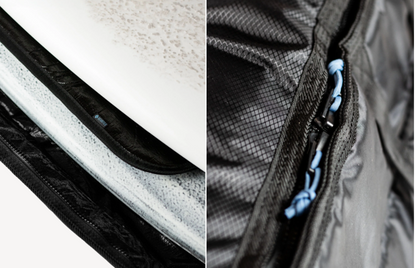 Devoted Longboard 10mm Double Boardbag (1-2 Boards) - Boardbags