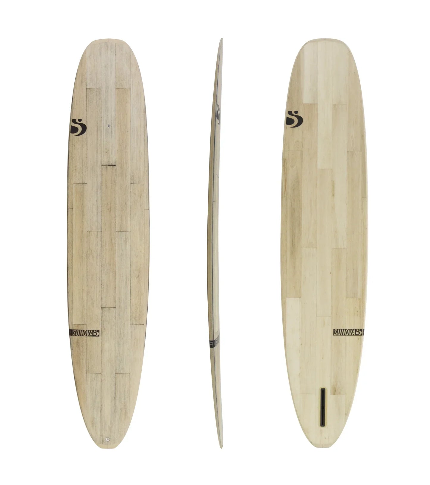 Sunova Oldy Balsaflex Bullet Proof with T- Stringer - US Box - Single Fin - Long Boards