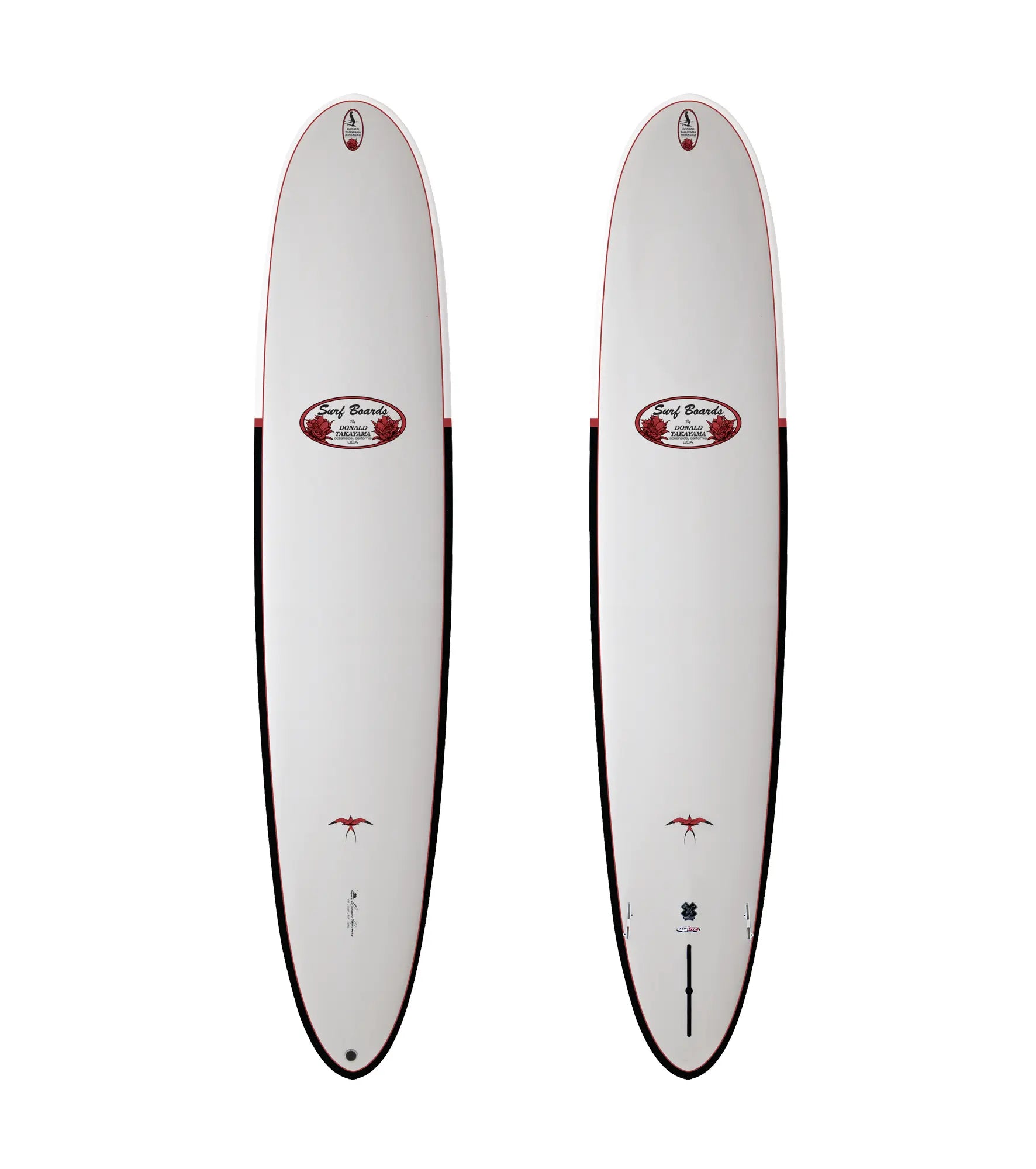 Takayama DT2 - Tuflite V-Tech - FCS II - 2 + 1 Fin - Long Boards