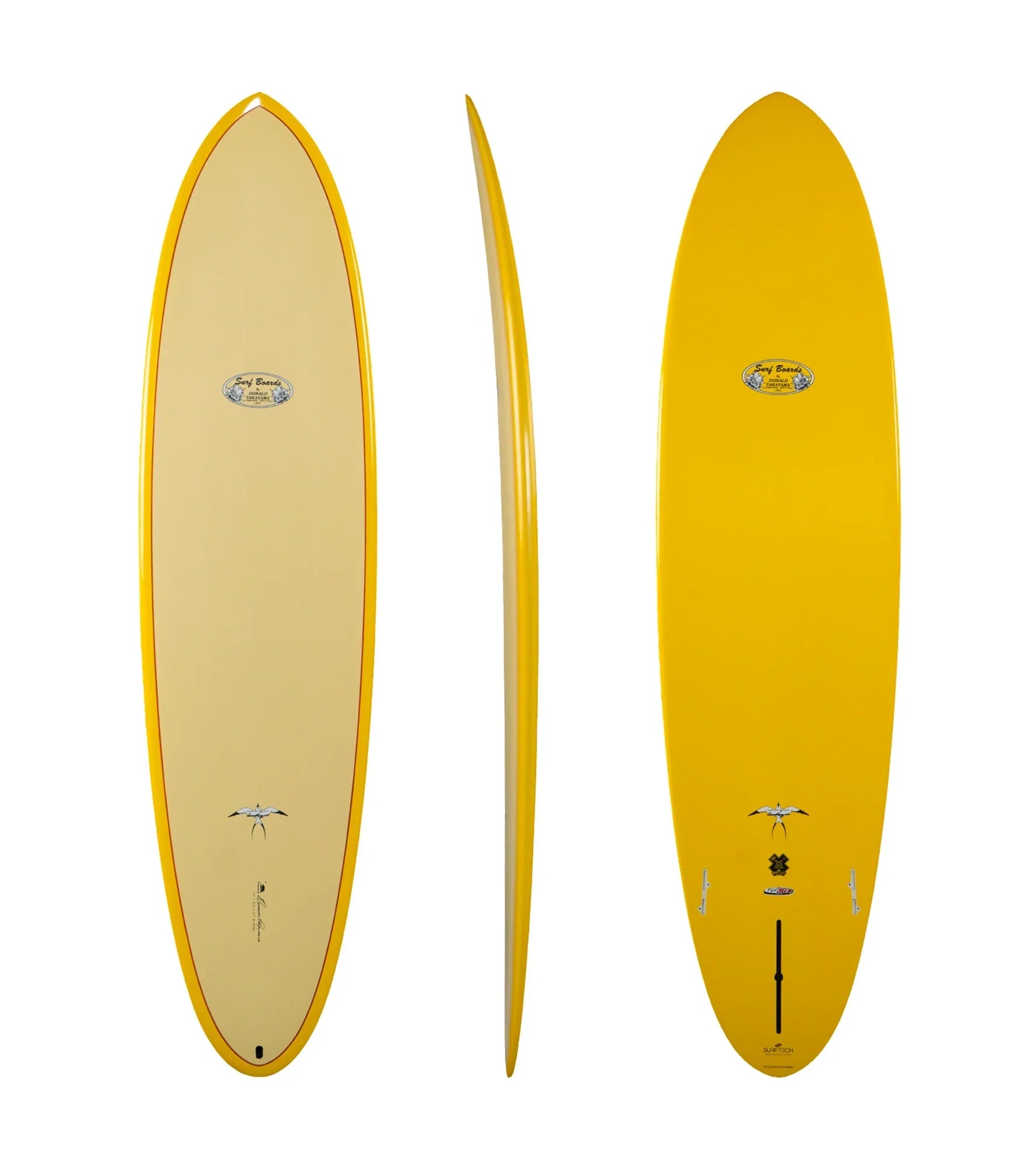Takayama Egg - Tuflite V-Tech - FCS II - 2 + 1 Fin - Fun Boards