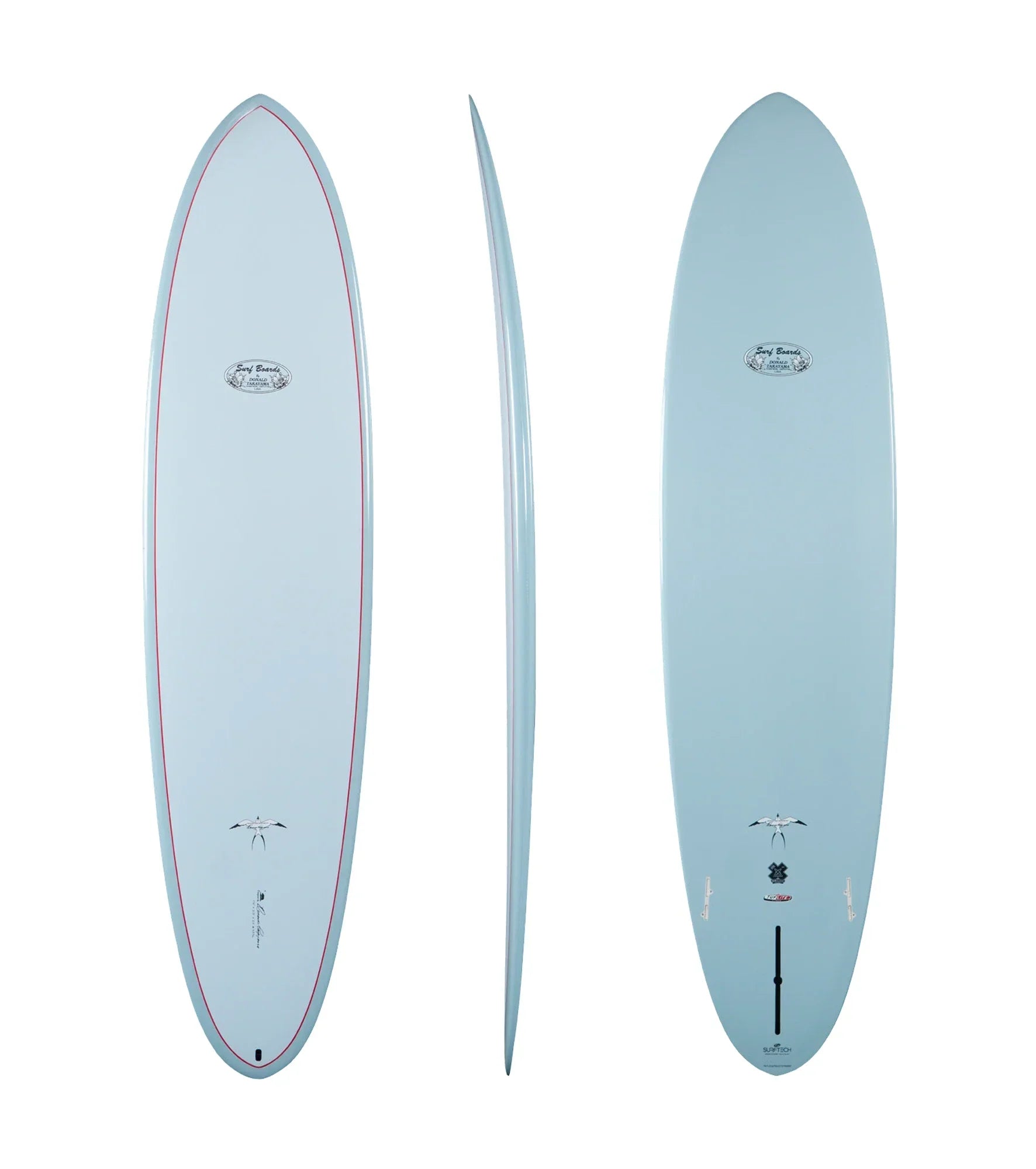 Takayama Egg - Tuflite V-Tech - FCS II - 2 + 1 Fin - Fun Boards
