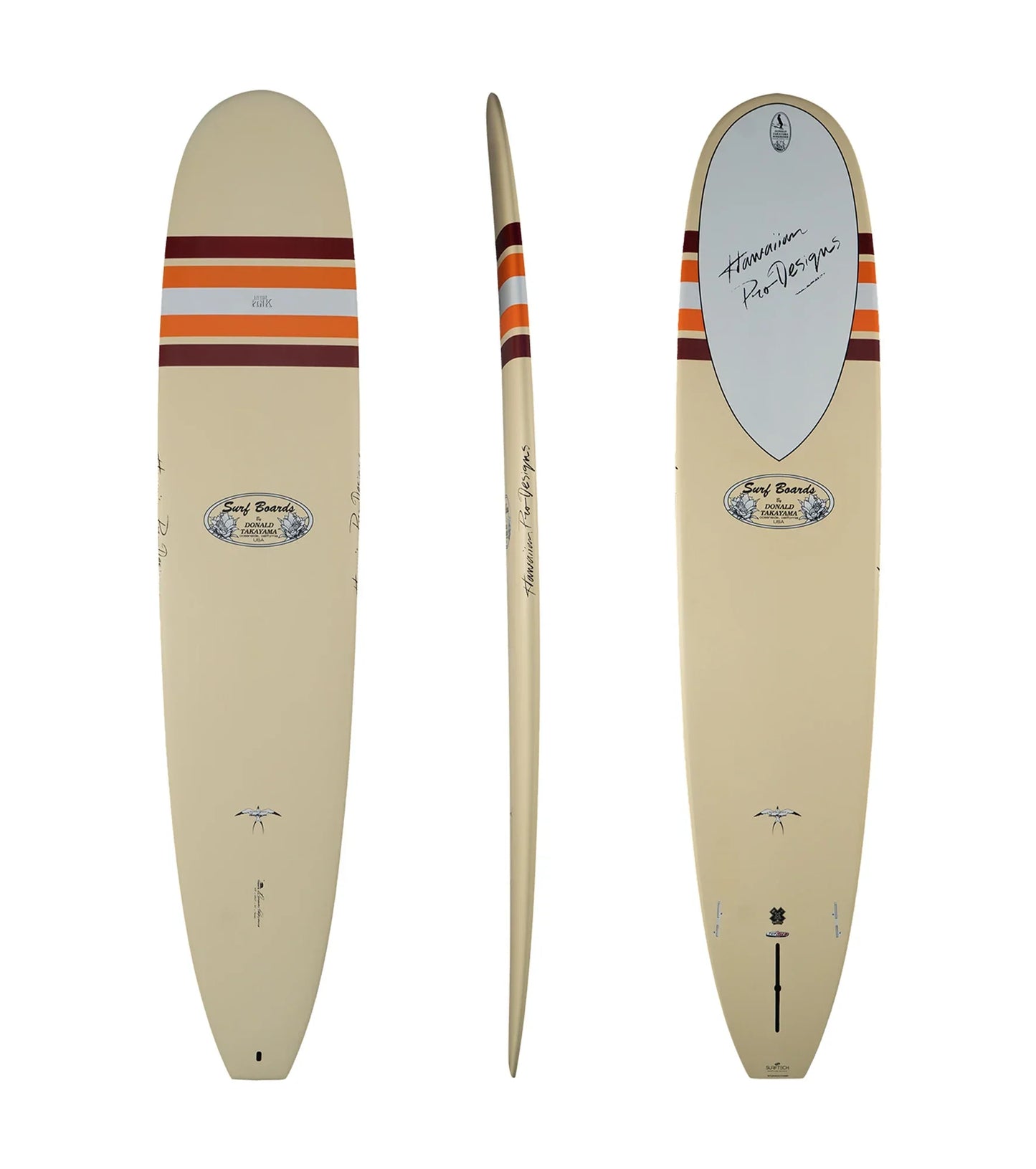 Takayama In The Pink - Tuflite V-Tech - FCS II - 2 + 1 Fin - Long Boards