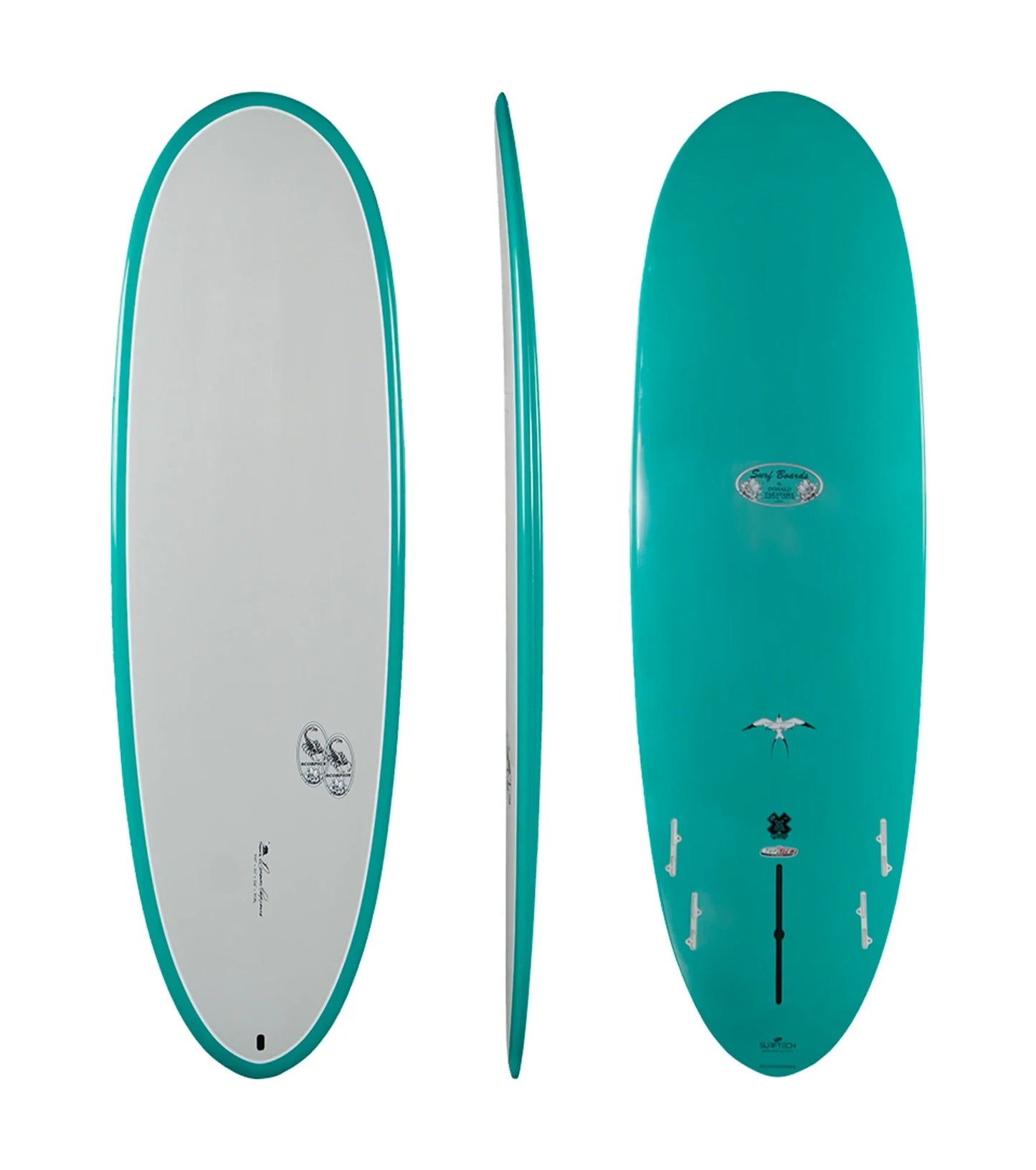 Takayama Scorpion 2 - Tuflite V-Tech - FCS II - 4 + 1 Fin - Fun Boards