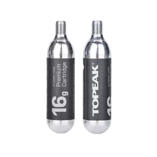Topeak CO2 Cartridge 16g Threated (2 pieces) - CO2 pumps