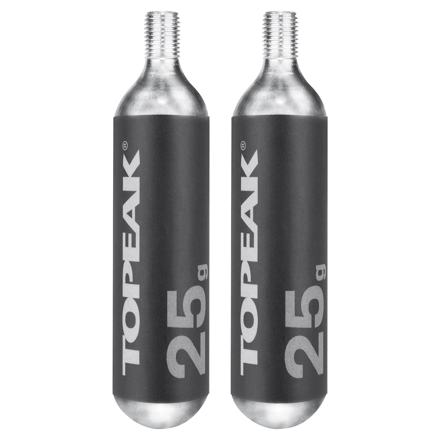 Topeak CO2 Cartridge 25g Threated (2 pieces) - CO2 pumps