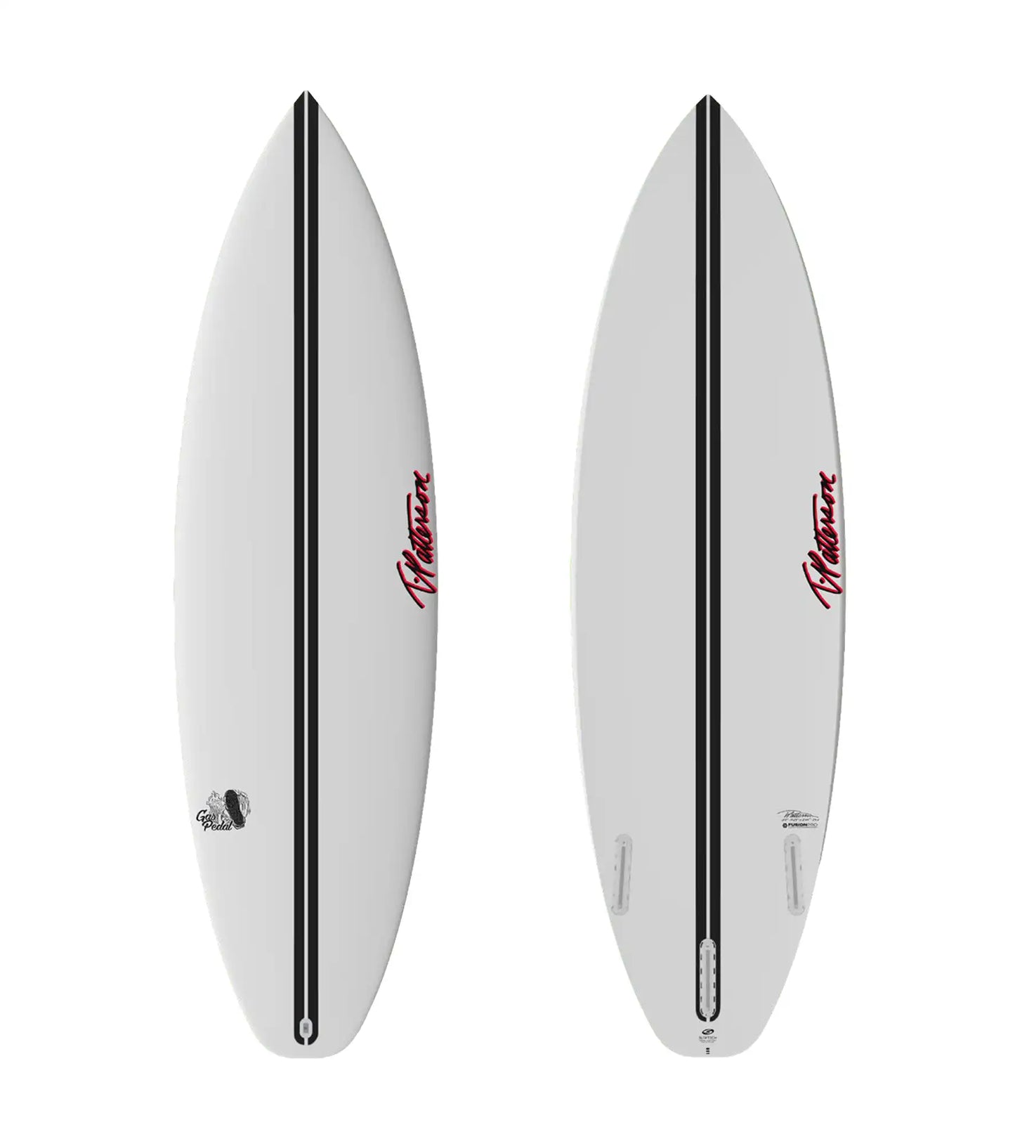 Timmy Patterson Gas Pedal - Fusion Pro - Futures - 3 Fin - Short Boards