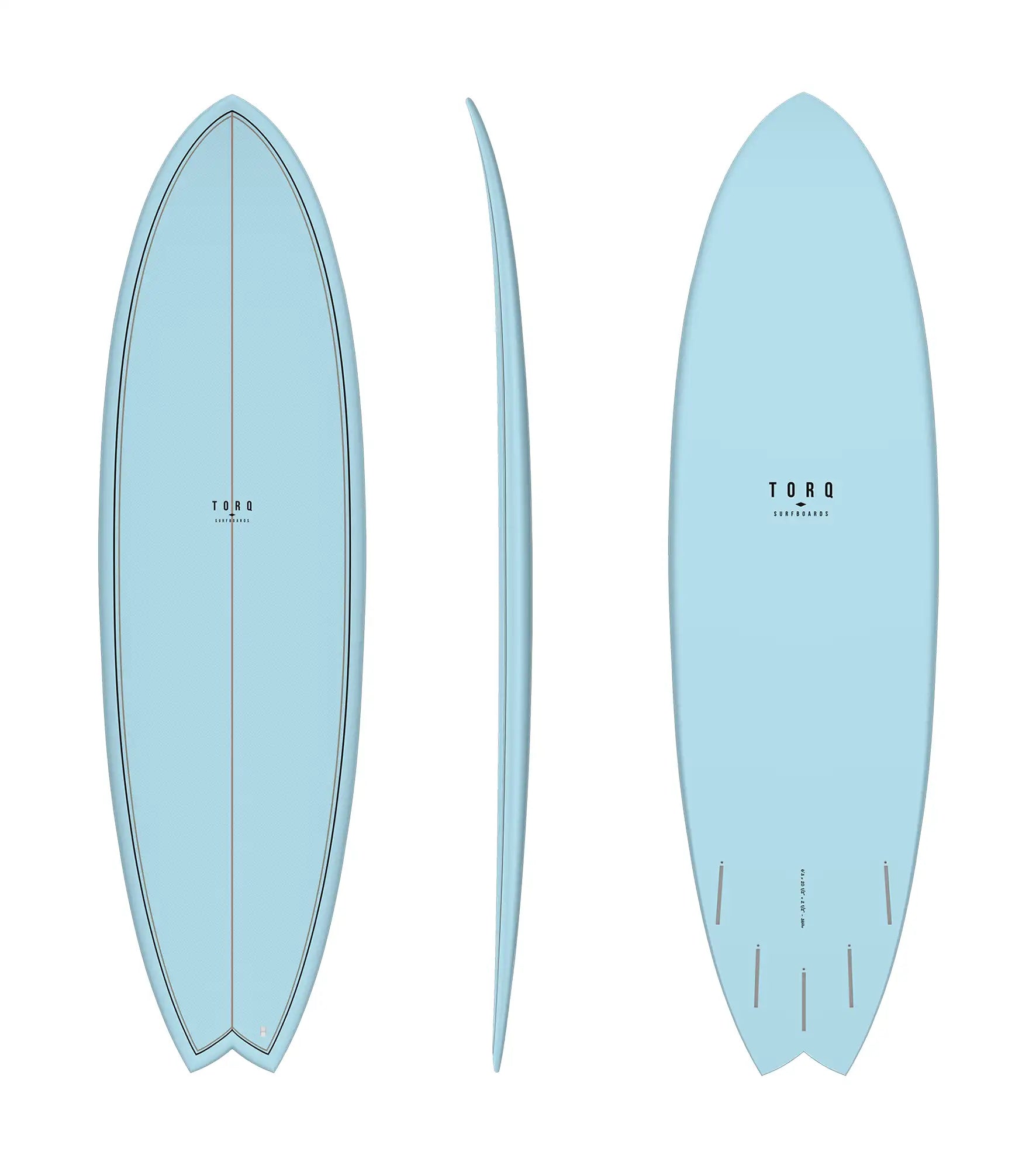 Torq Mod Fish TET - Futures - 5 Fin - Short Boards