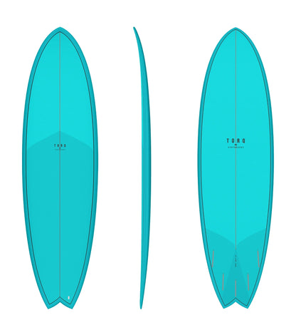 Torq Mod Fish TET - Futures - 5 Fin - Short Boards