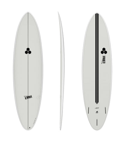Channel Islands M23 - Al Merrick - X-Lite - Futures - 3 Fin - Oyster Grey