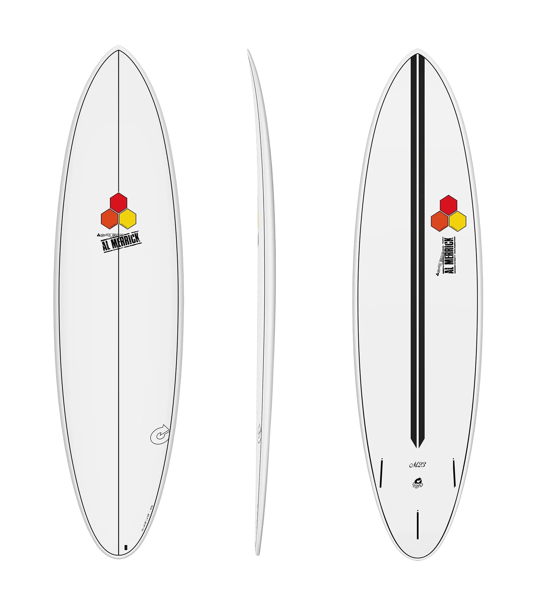 Torq Channel Islands M23 - X-Lite - Futures - 3 Fin - Short Boards