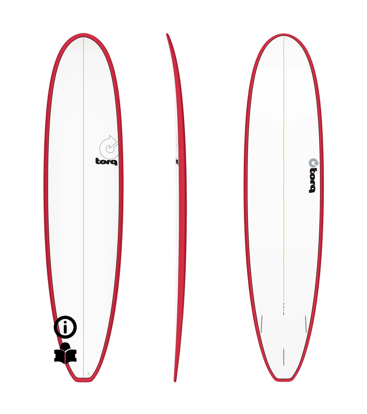 Torq Longboard TET - Futures - 2 + 1 Fin FACTORY SECOND
