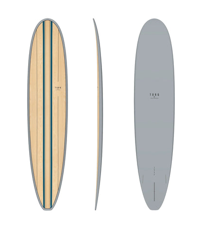 Torq Longboard TET - Futures - 2 + 1 Fin - Wood Deck - Long Boards