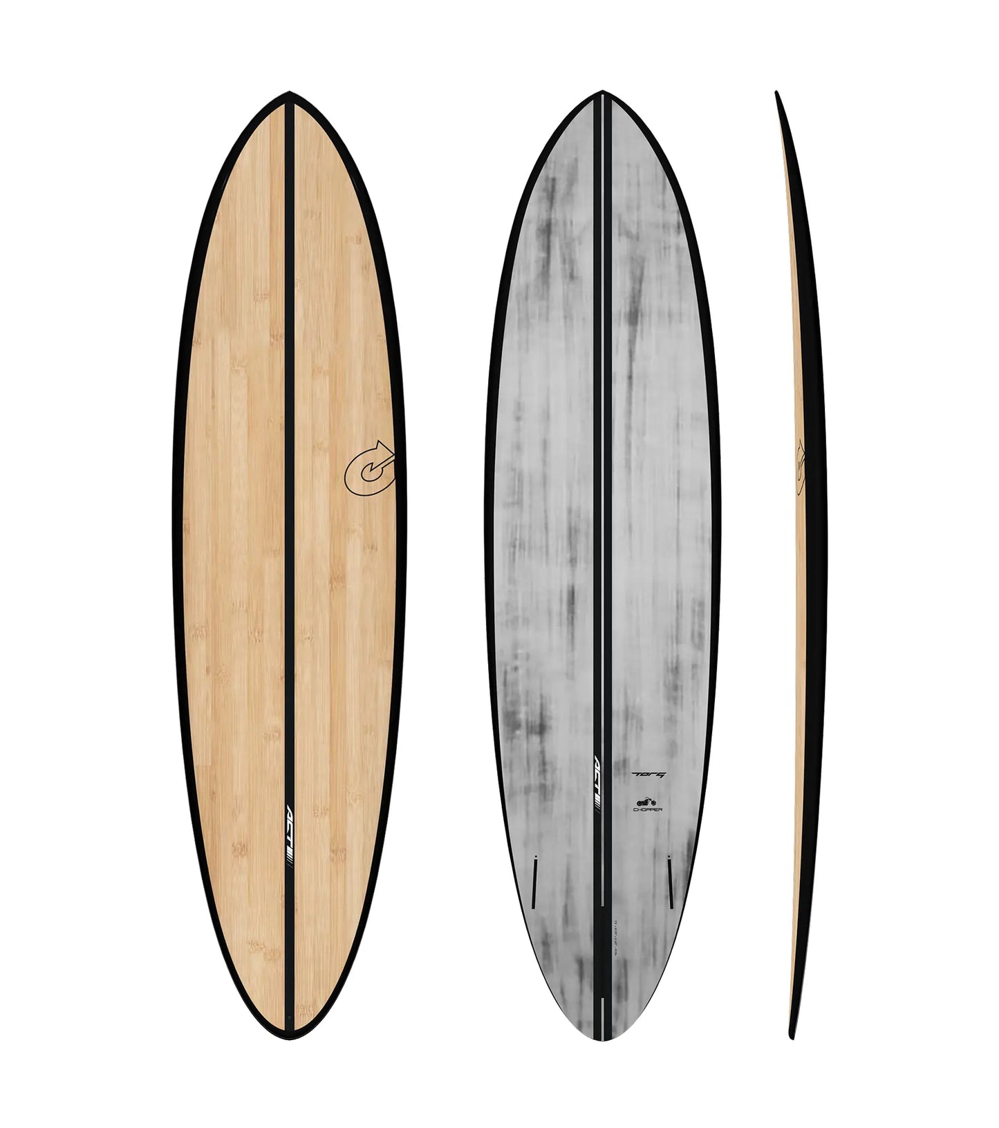 Torq Chopper ACT - Futures - 2 + 1 Fin - Fun Boards