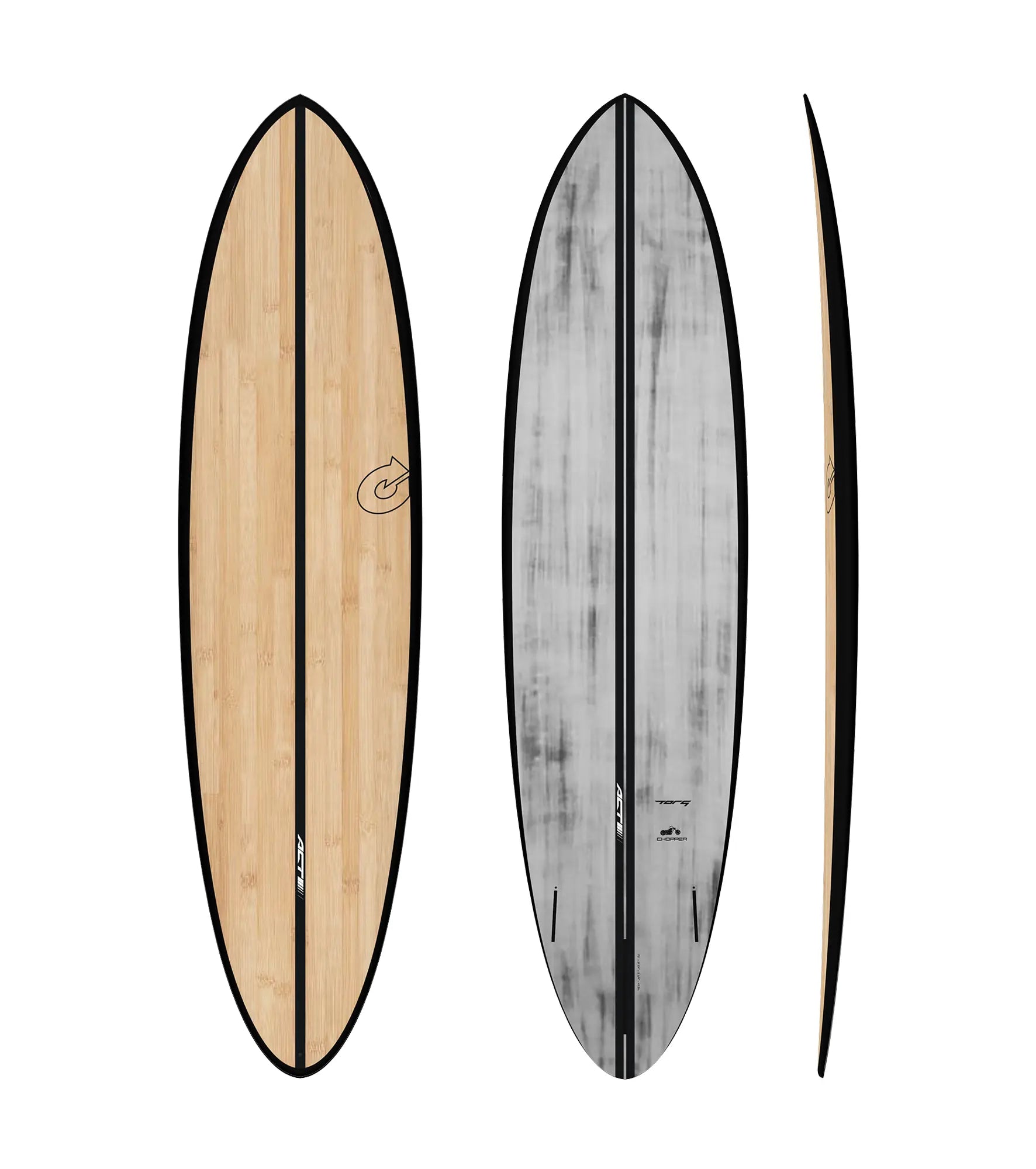 Torq Chopper ACT - Futures - 2 + 1 Fin - Fun Boards