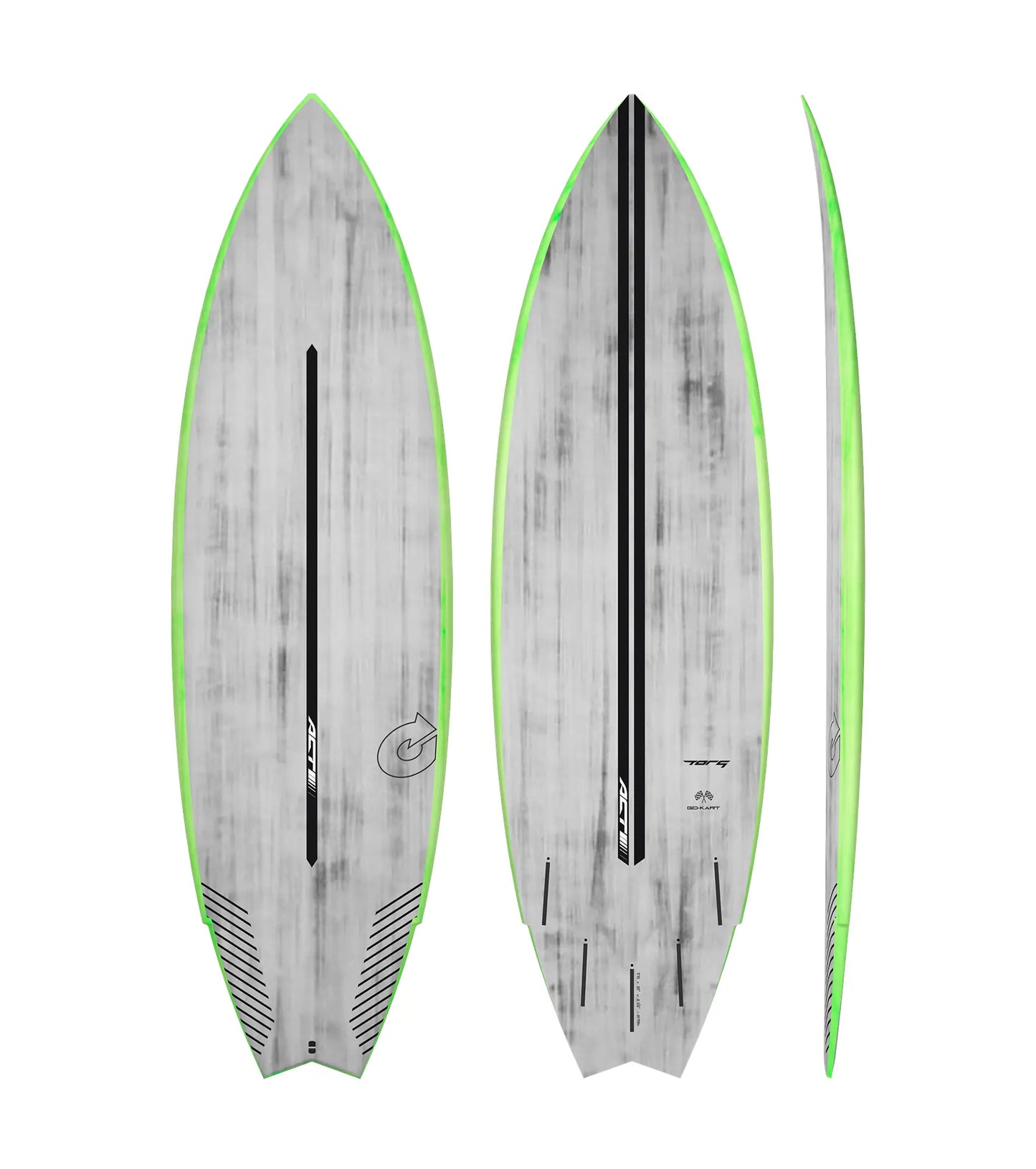 Torq Go-Kart ACT - Futures - 5 Fin - Short Boards