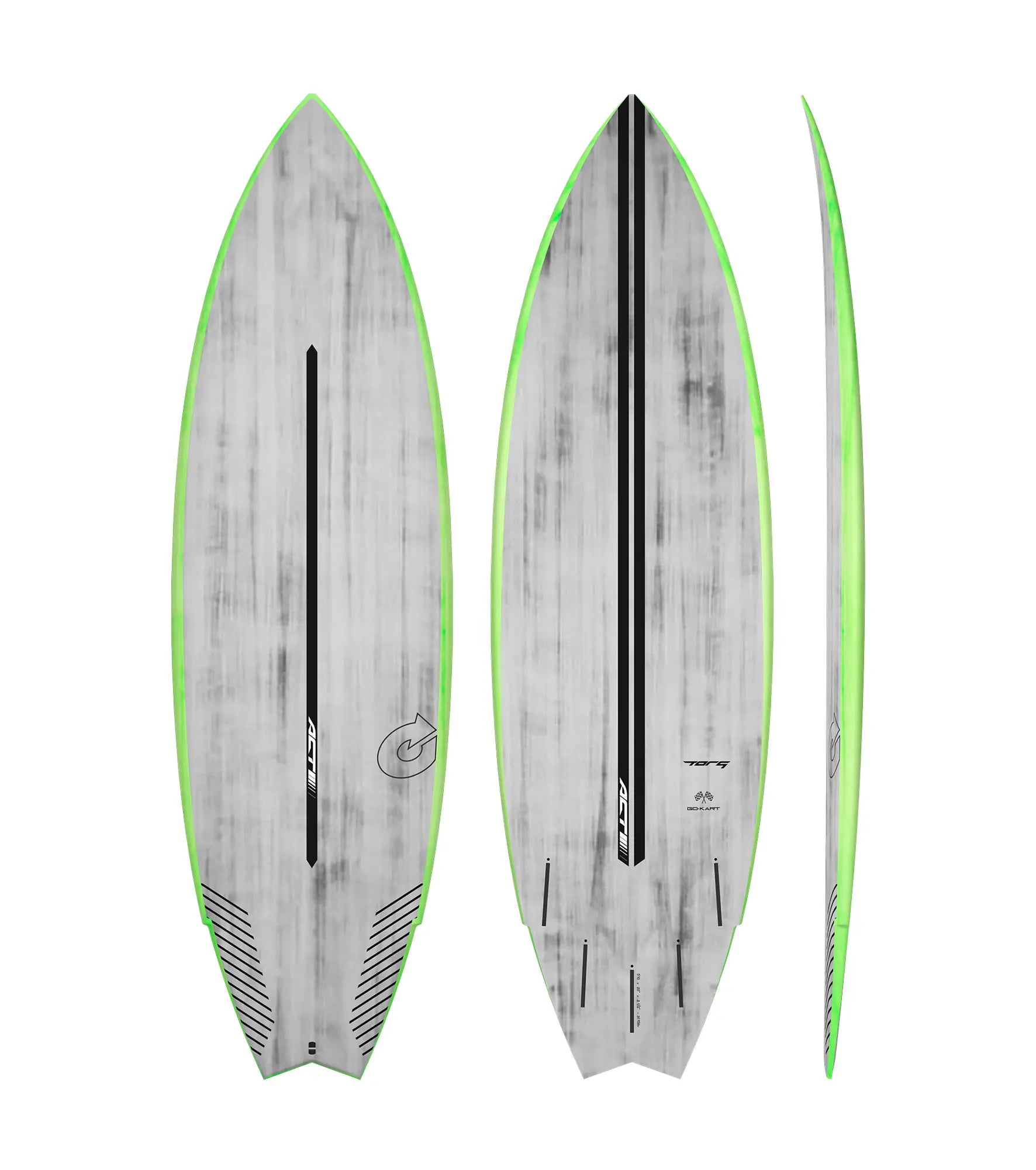 Torq Go-Kart ACT - Futures - 5 Fin - Short Boards
