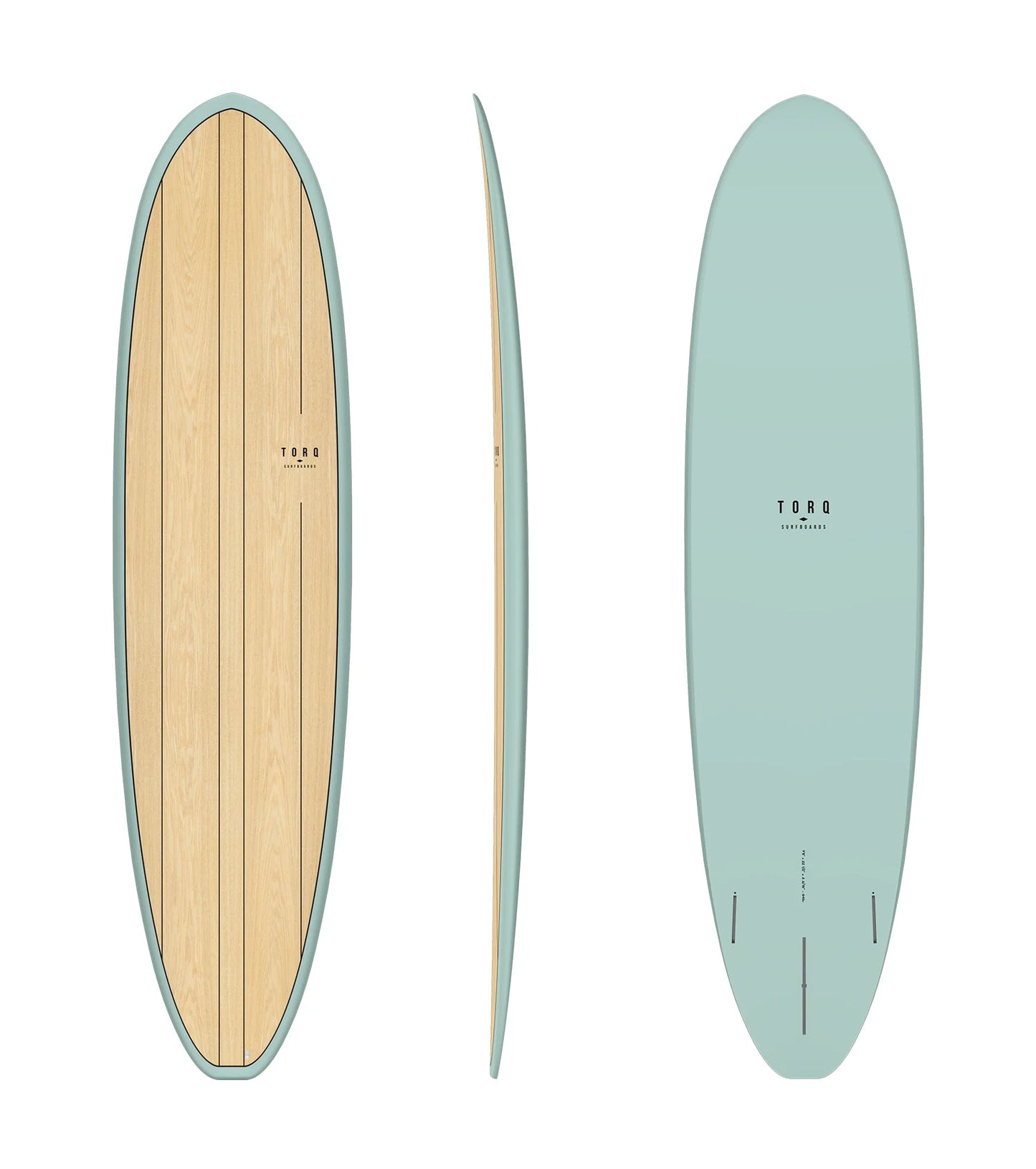 Torq V+ TET - Futures - 2 + 1 Fin - Wood Deck - Fun Boards