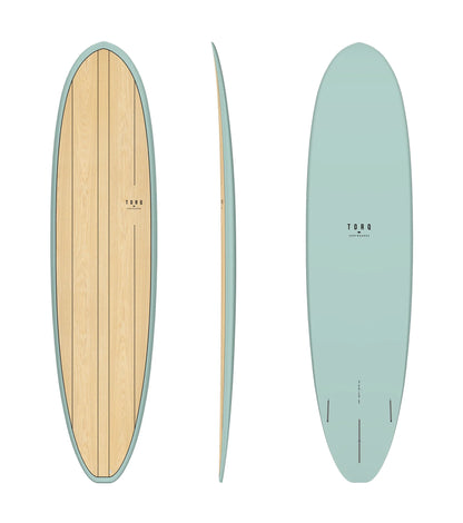 Torq V+ TET - Futures - 2 + 1 Fin - Wood Deck - Fun Boards