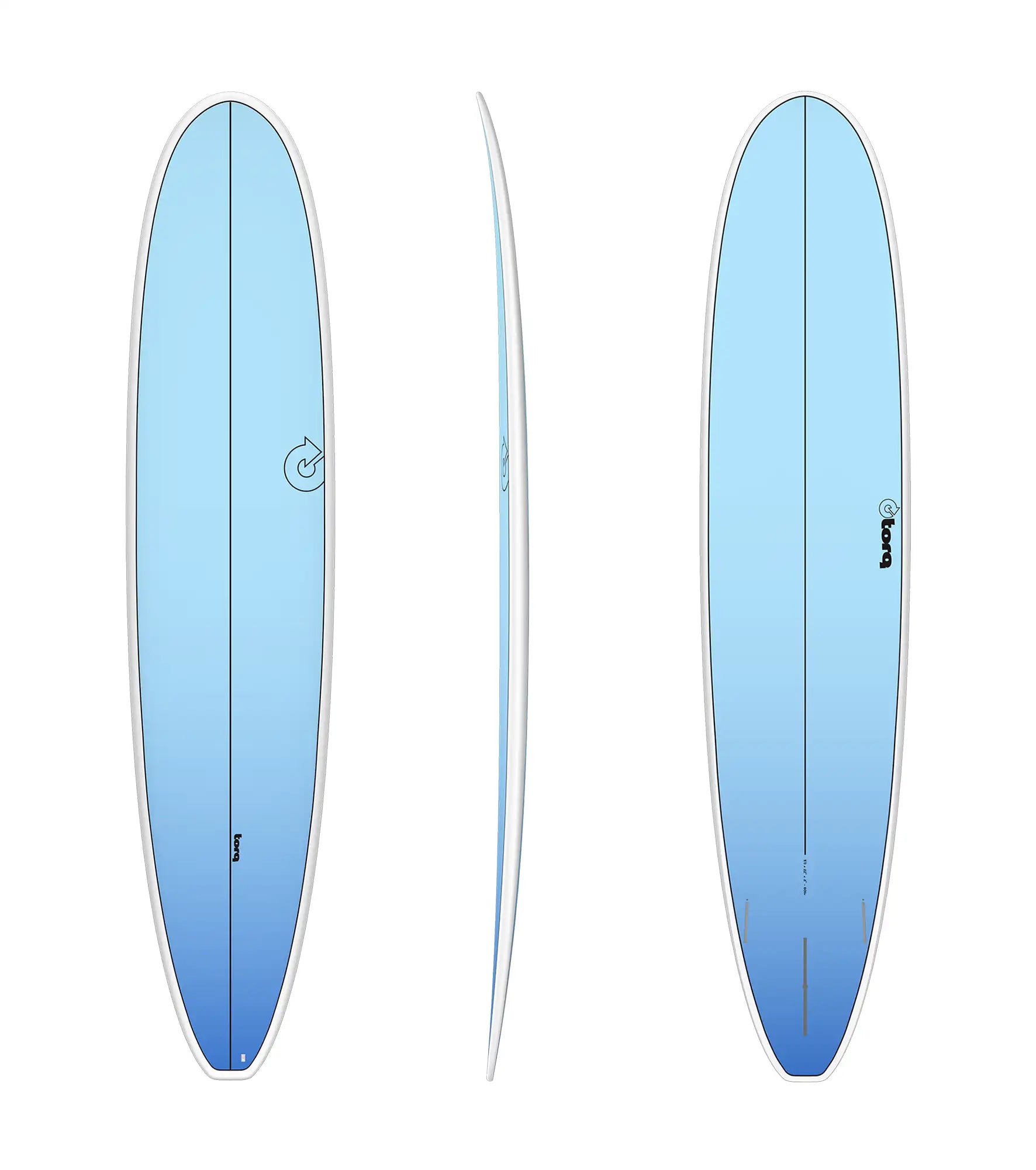 Torq Longboard TET - Futures - 2 + 1 Fin - Long Boards