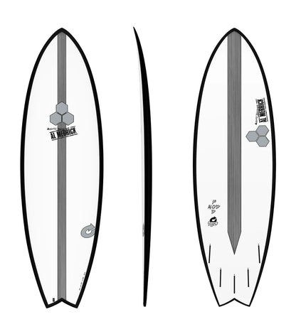 Torq Channel Islands Pod Mod - Al Merrick - X-Lite - Futures - 5 Fin - Short Boards