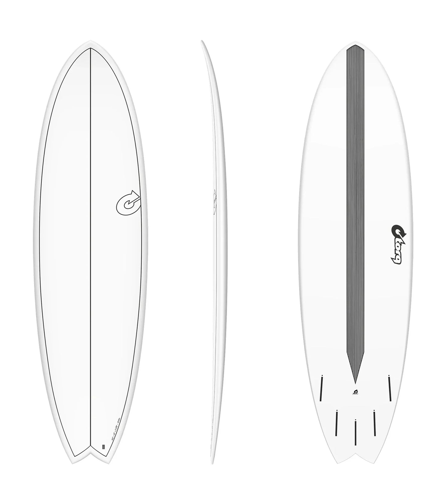Torq Mod Fish CS - Futures - 5 Fin - Short Boards