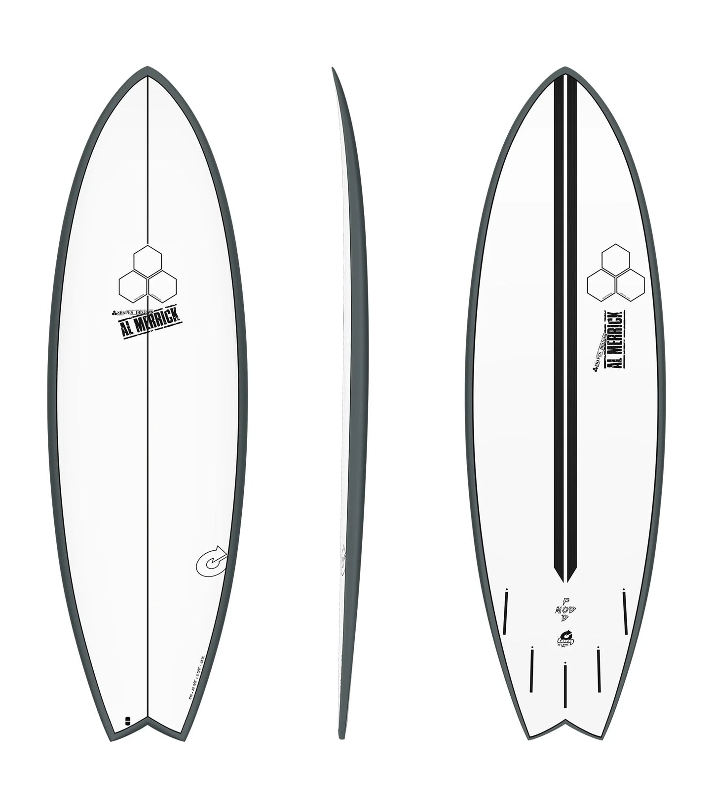 Torq Channel Islands Pod Mod - Al Merrick - X-Lite - Futures - 5 Fin - Short Boards
