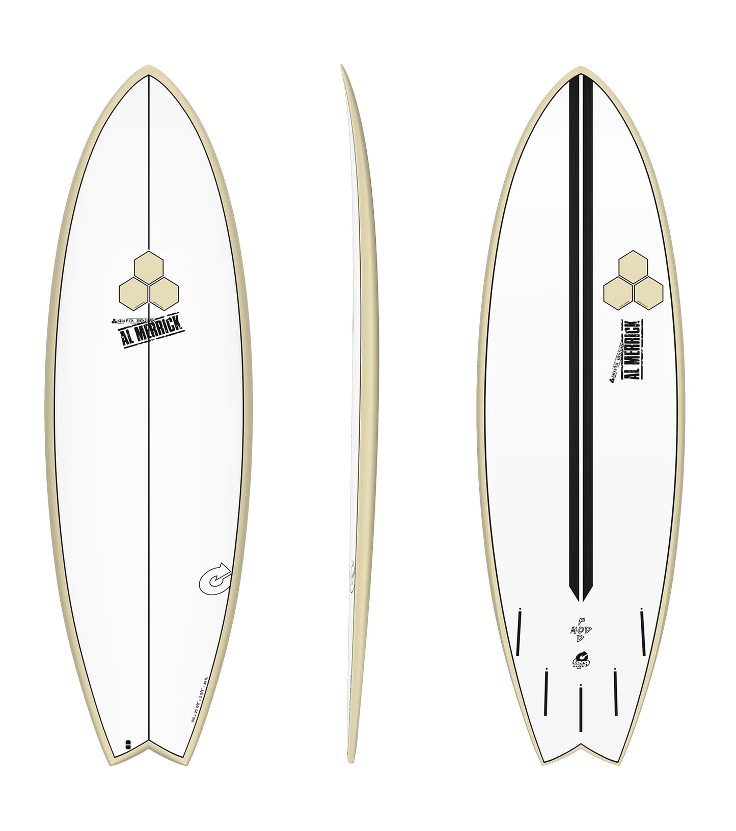 Torq Channel Islands Pod Mod - Al Merrick - X-Lite - Futures - 5 Fin - Short Boards