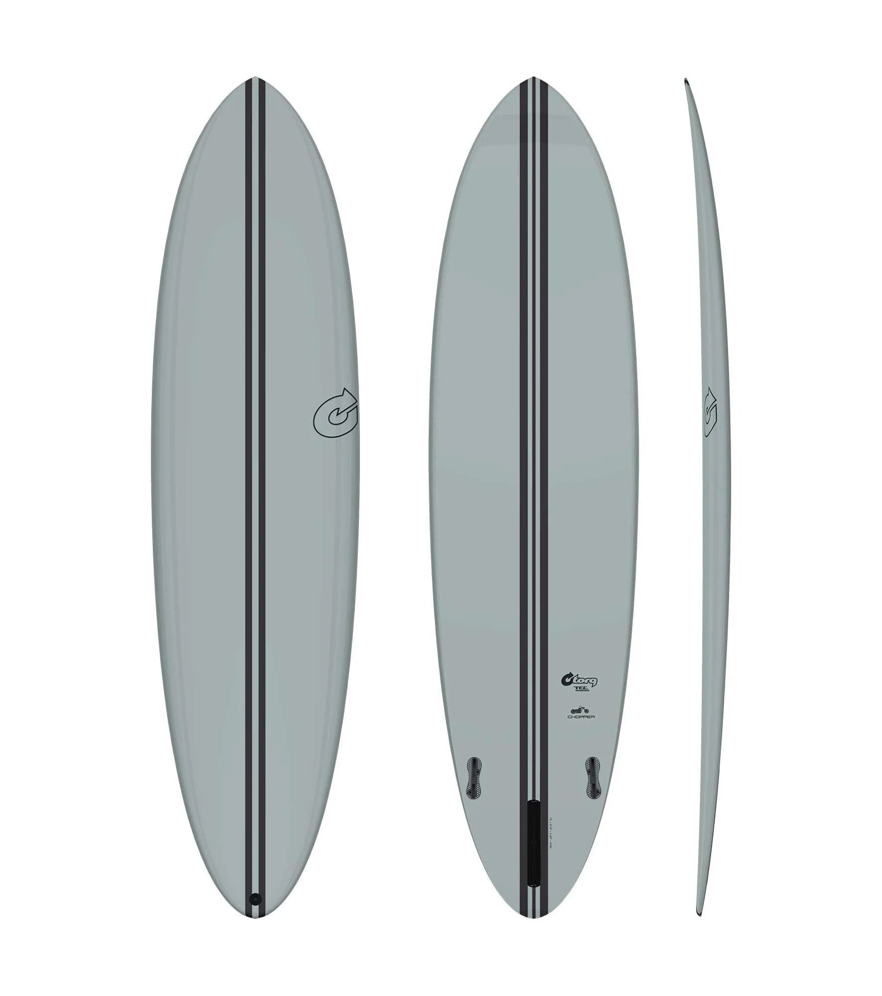 Torq Chopper TEC - FCS II - 2 + 1 Fin - Short Boards