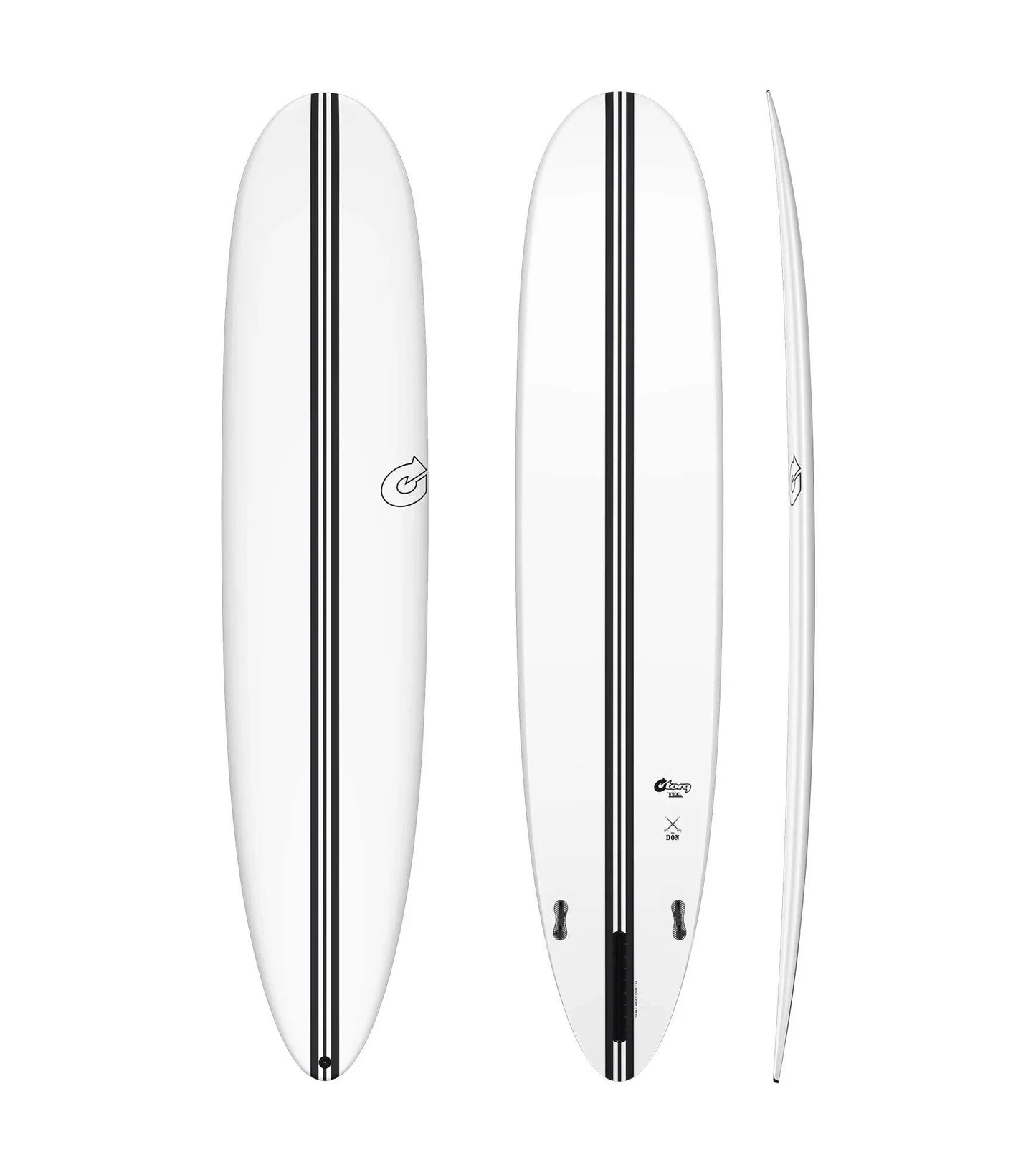 Torq The Don TEC - FCS II - 2 + 1 Fin - Long Boards