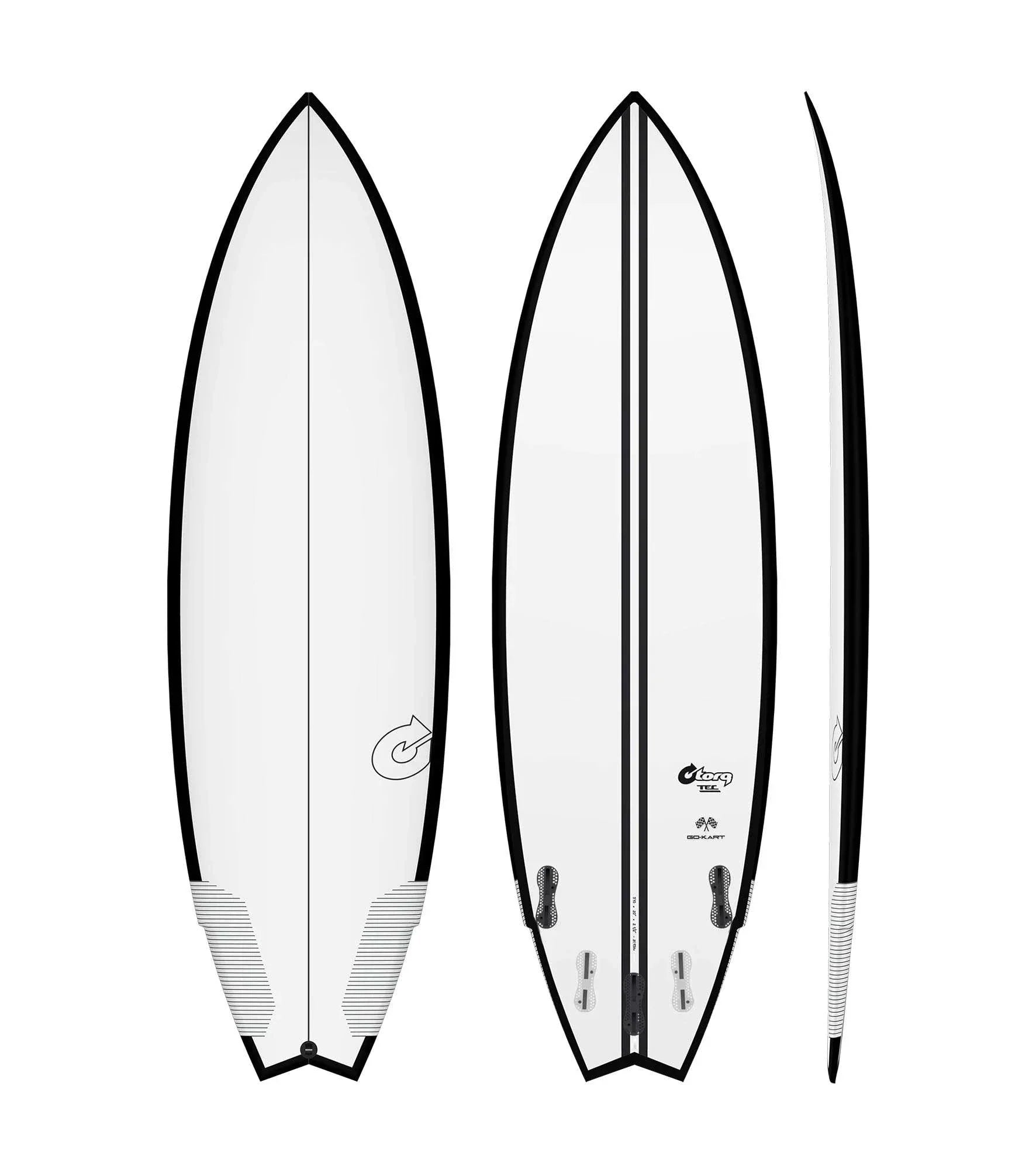 Torq Go-Kart TEC - FCS II - 5 Fin - Short Boards