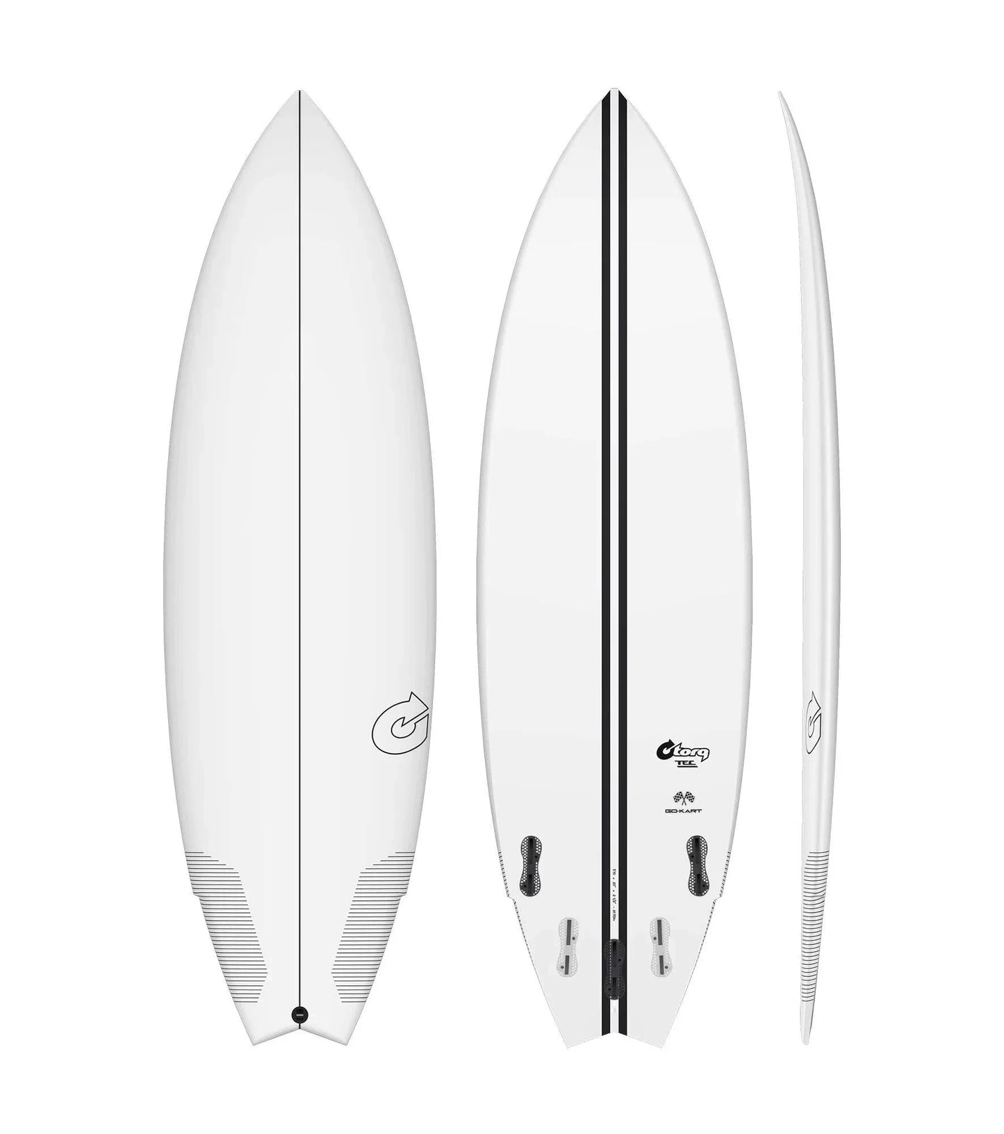 Torq Go-Kart TEC - FCS II - 5 Fin - Short Boards