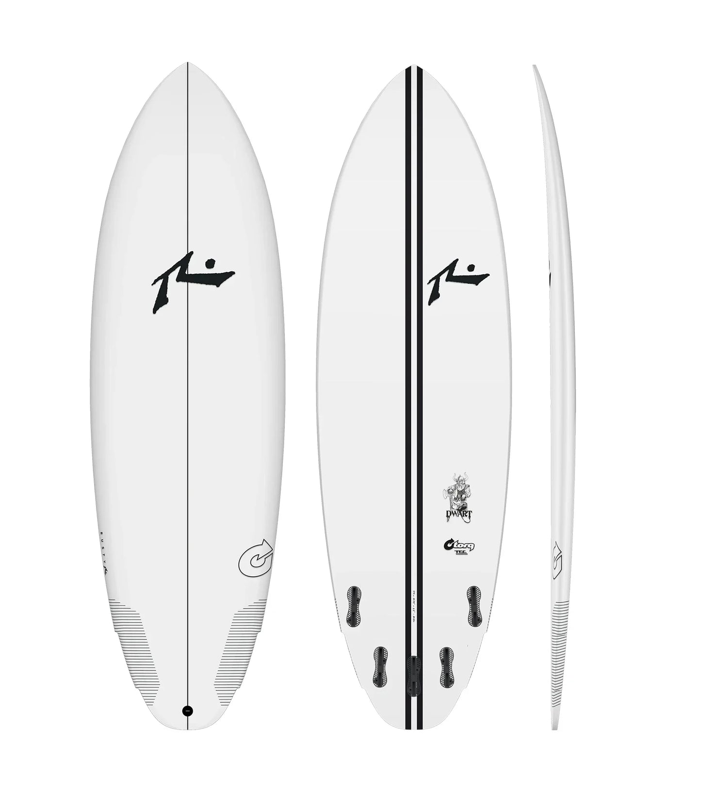 Torq Rusty Dwart - TEC - FCS II - 5 Fin - Short Boards