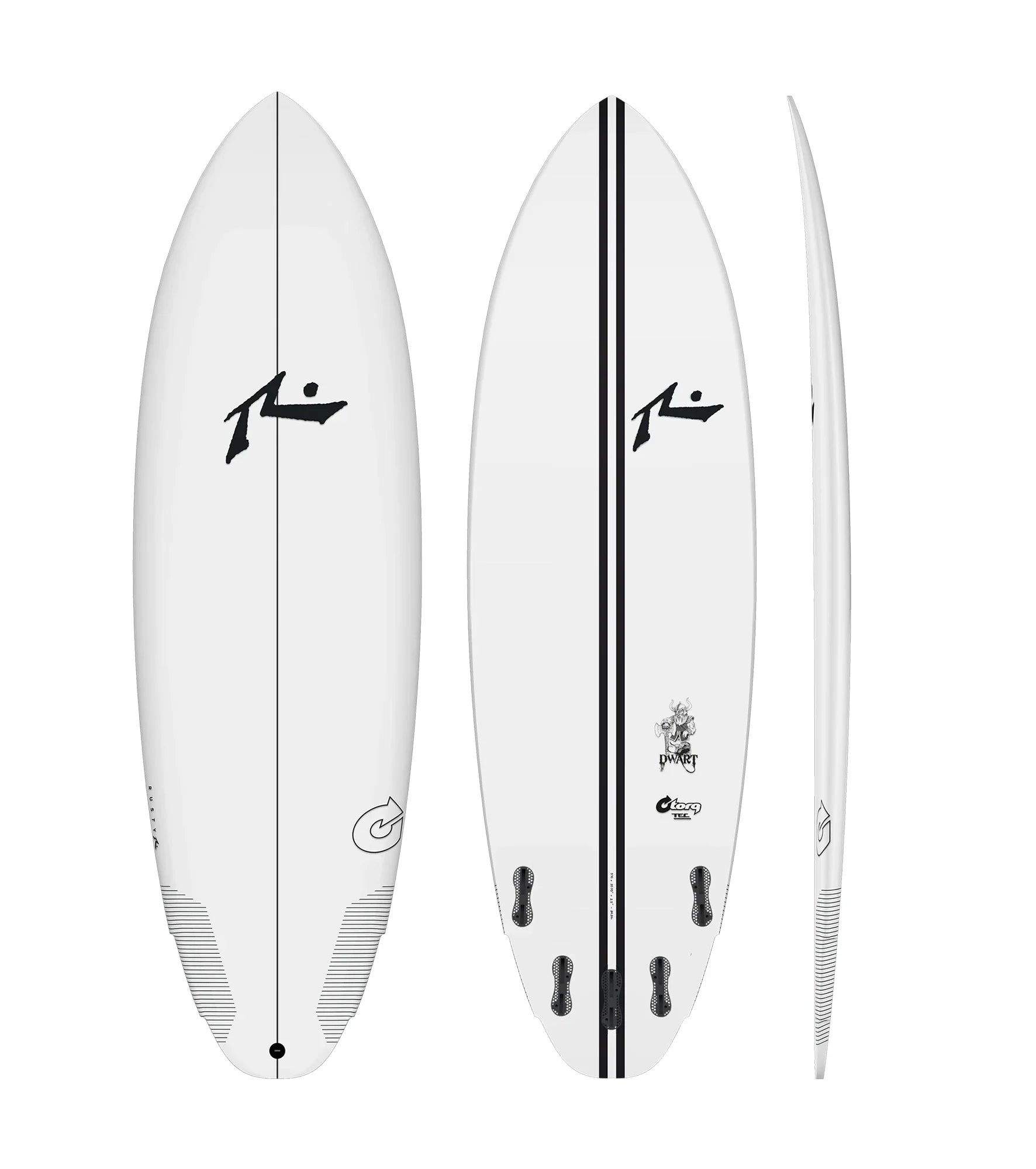 Torq Rusty Dwart - TEC - FCS II - 5 Fin - Short Boards