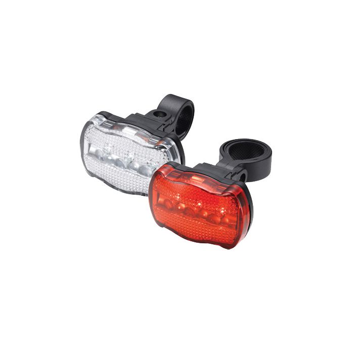 Torch Light Set - White Bright 3x + Tail Bright 3x - Light Sets