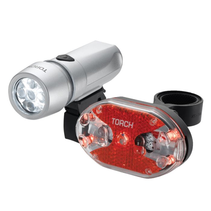 Torch Light Set - High Beamer White 5x + Tail Bright 5x - Light Sets