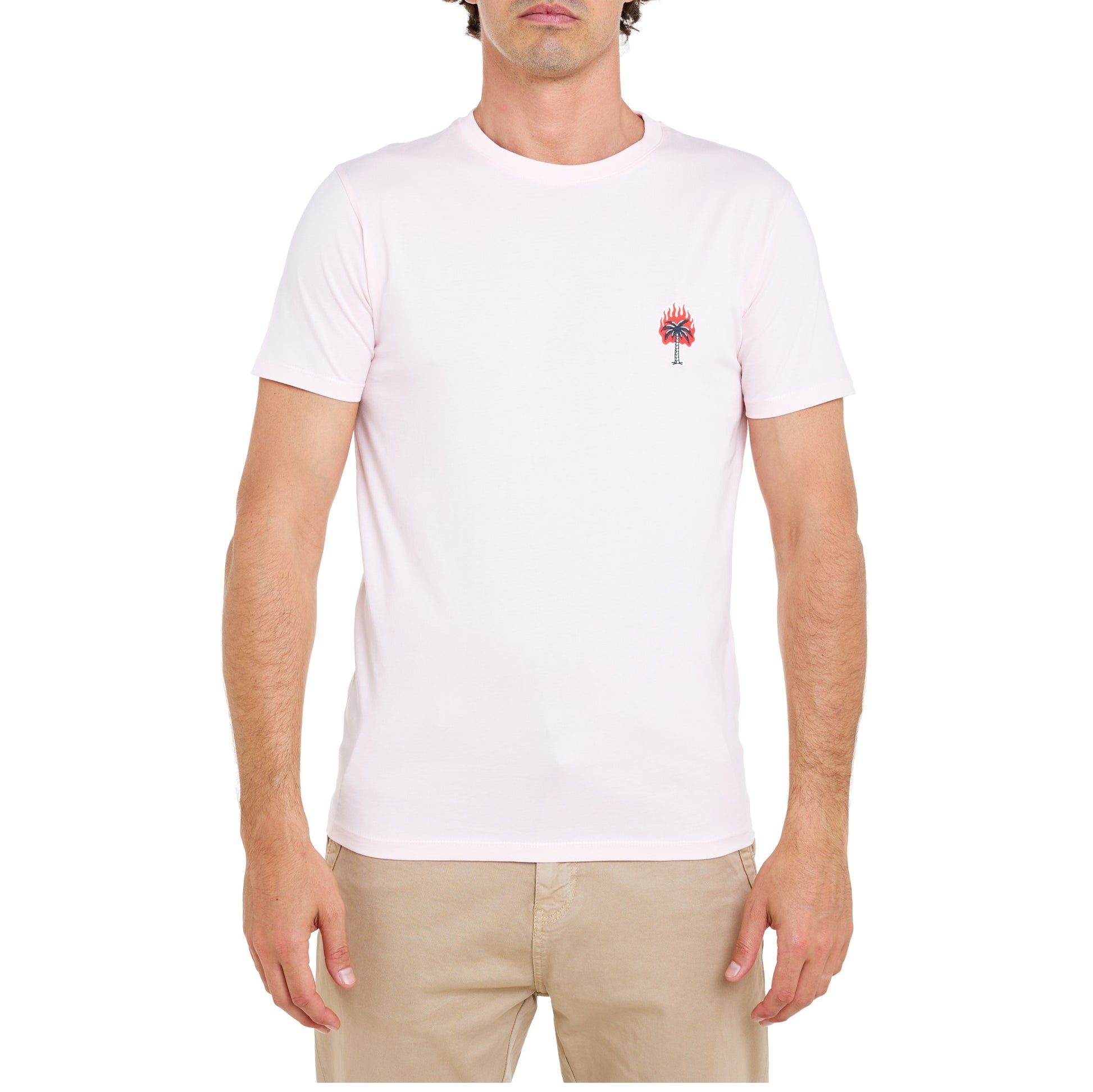 Pullin TSH PATCHBURNING ROSE TEE - Tees
