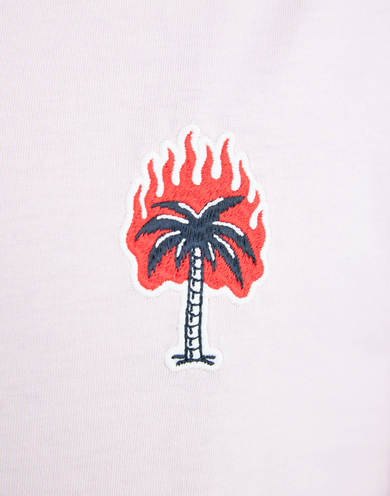 Pullin TSH PATCHBURNING ROSE TEE - Tees