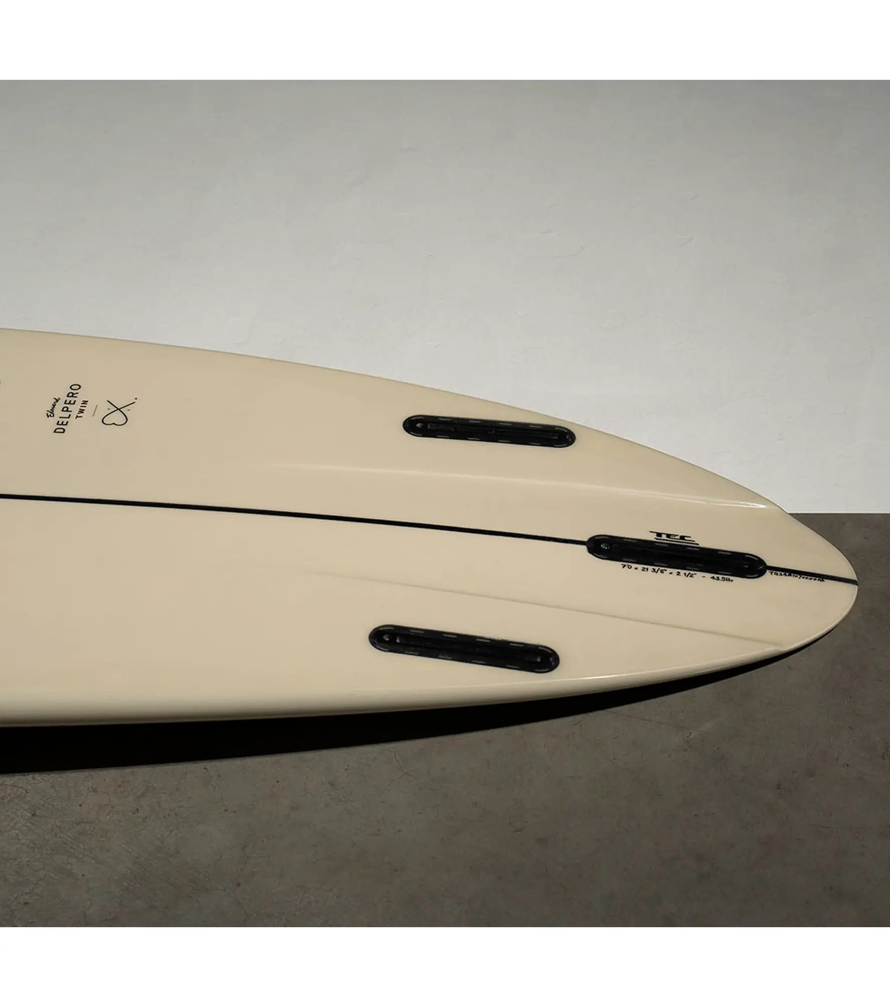 Torq Delpero Twin TEC - FCS II - 3 Fin - Long Boards
