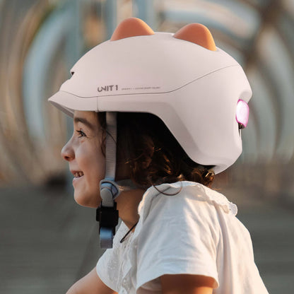 Unit 1 SPARKY Junior Smart Helmet - Helmet w/Lights