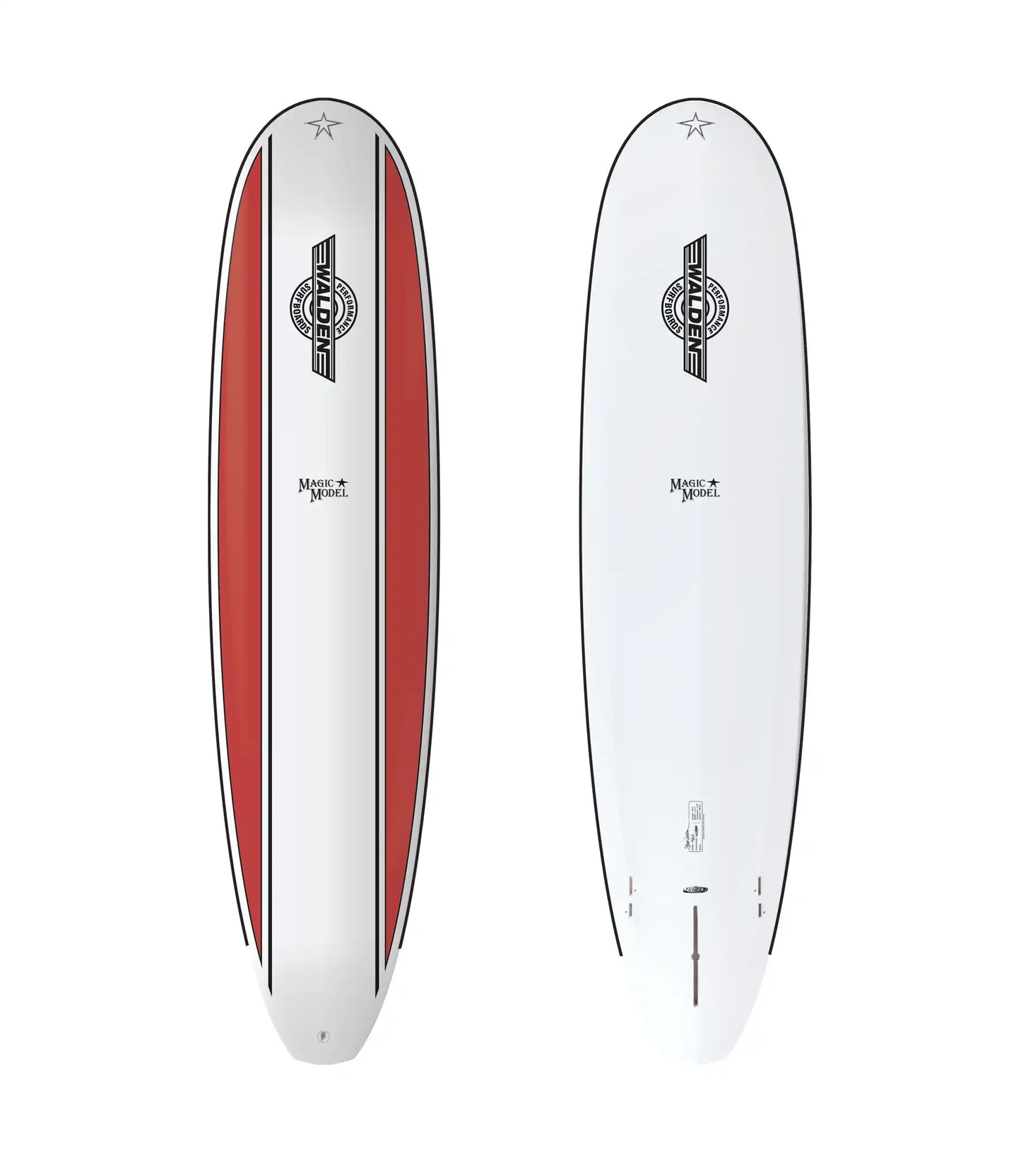 Walden Magic Model - Fusion Parabolic - FCS II - 2 + 1 Fin - Fun Boards