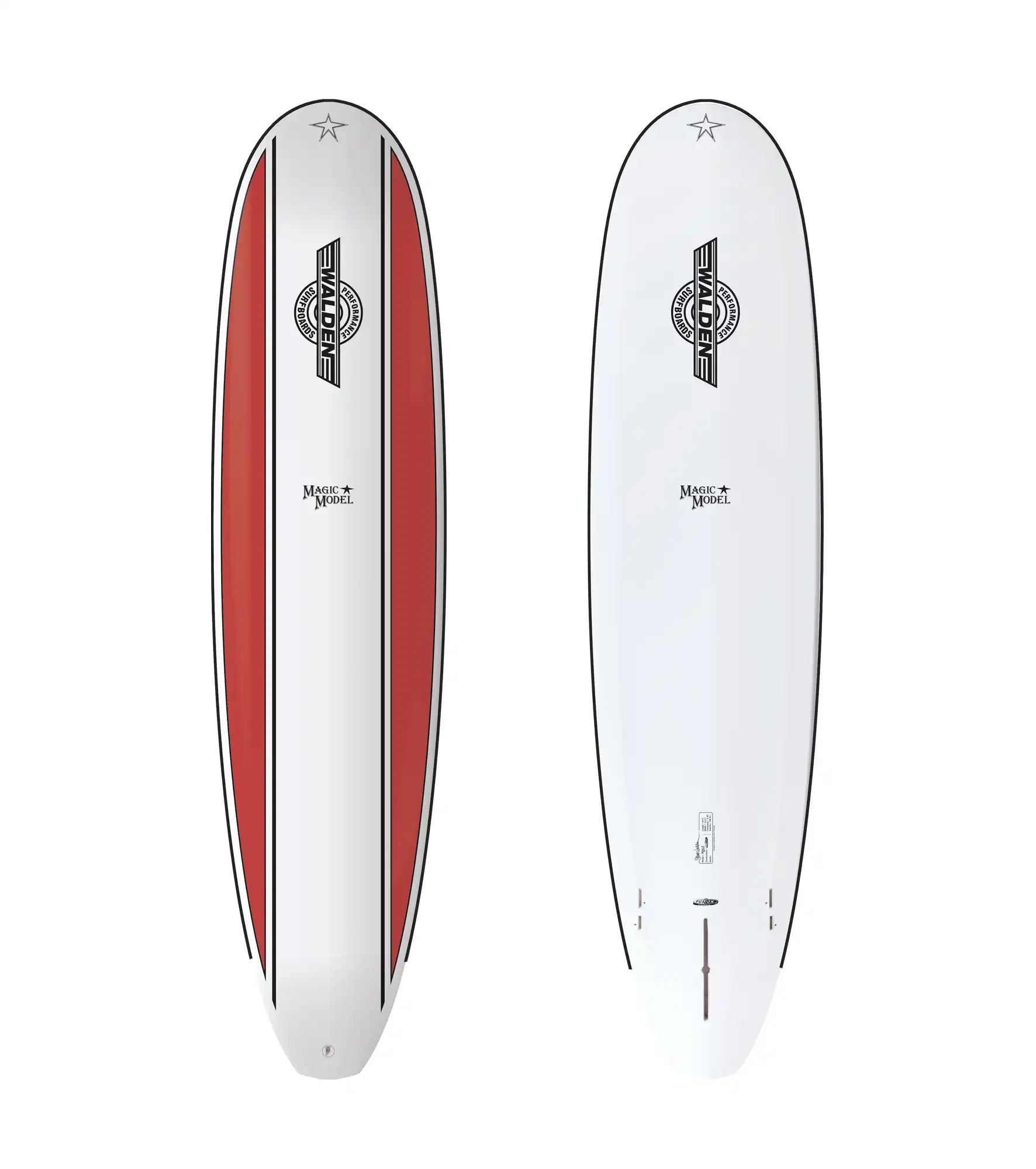 Walden Magic Model - Fusion Parabolic - FCS II - 2 + 1 Fin - Fun Boards