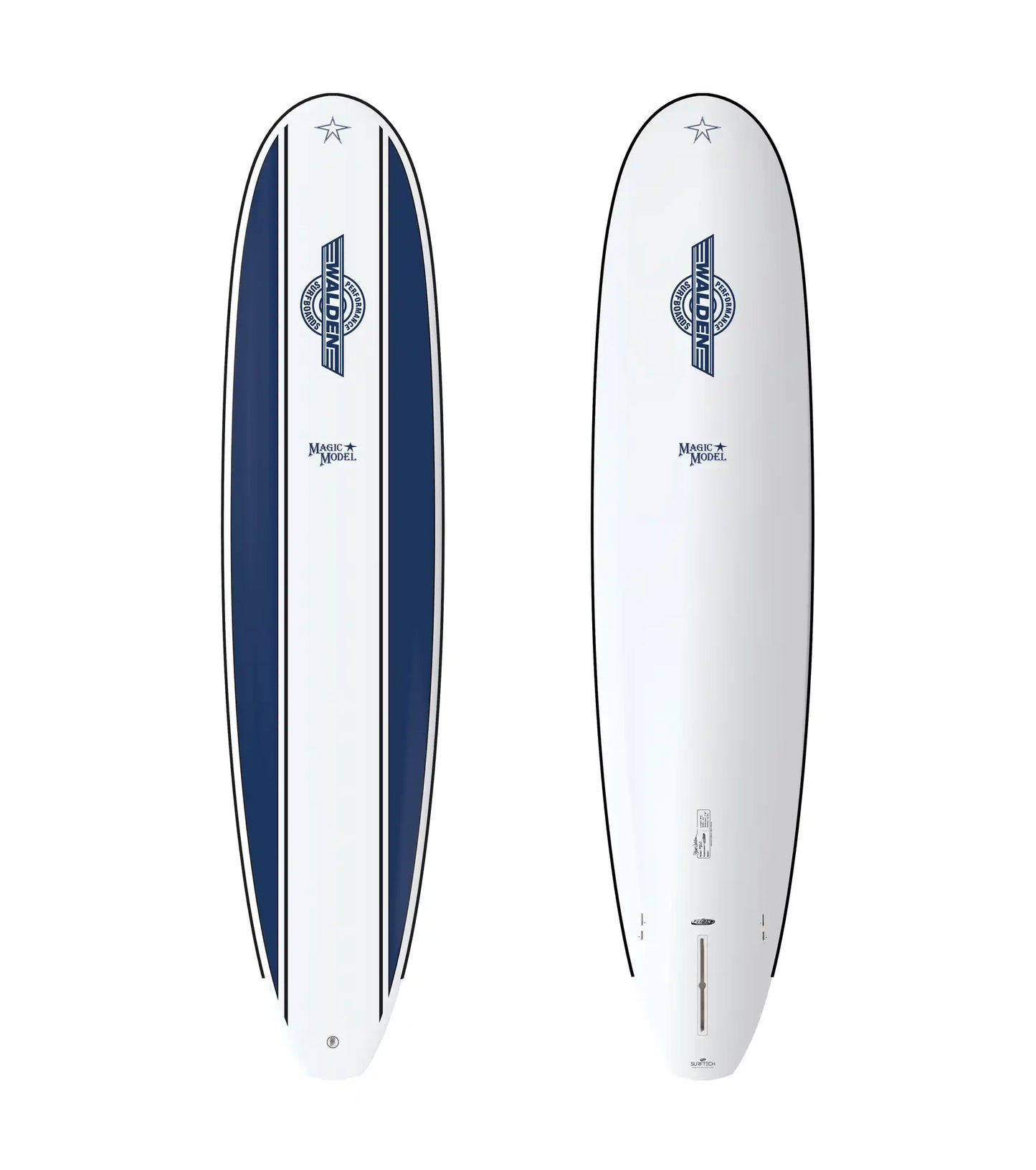 Walden Magic Model - Fusion Parabolic - FCS II - 2 + 1 Fin - Fun Boards