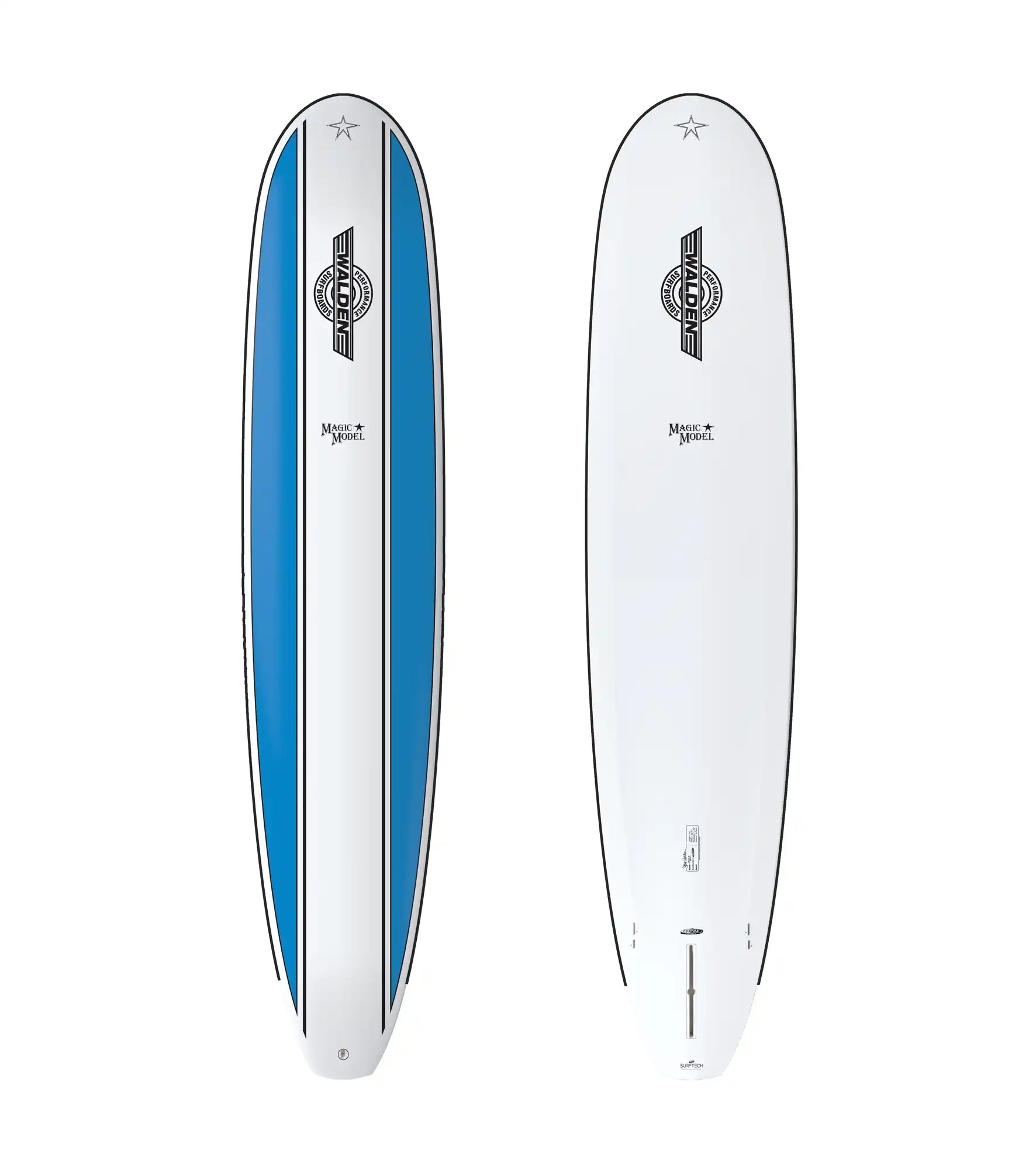 Walden Magic Model - Fusion Parabolic - FCS II - 2 + 1 Fin - Fun Boards